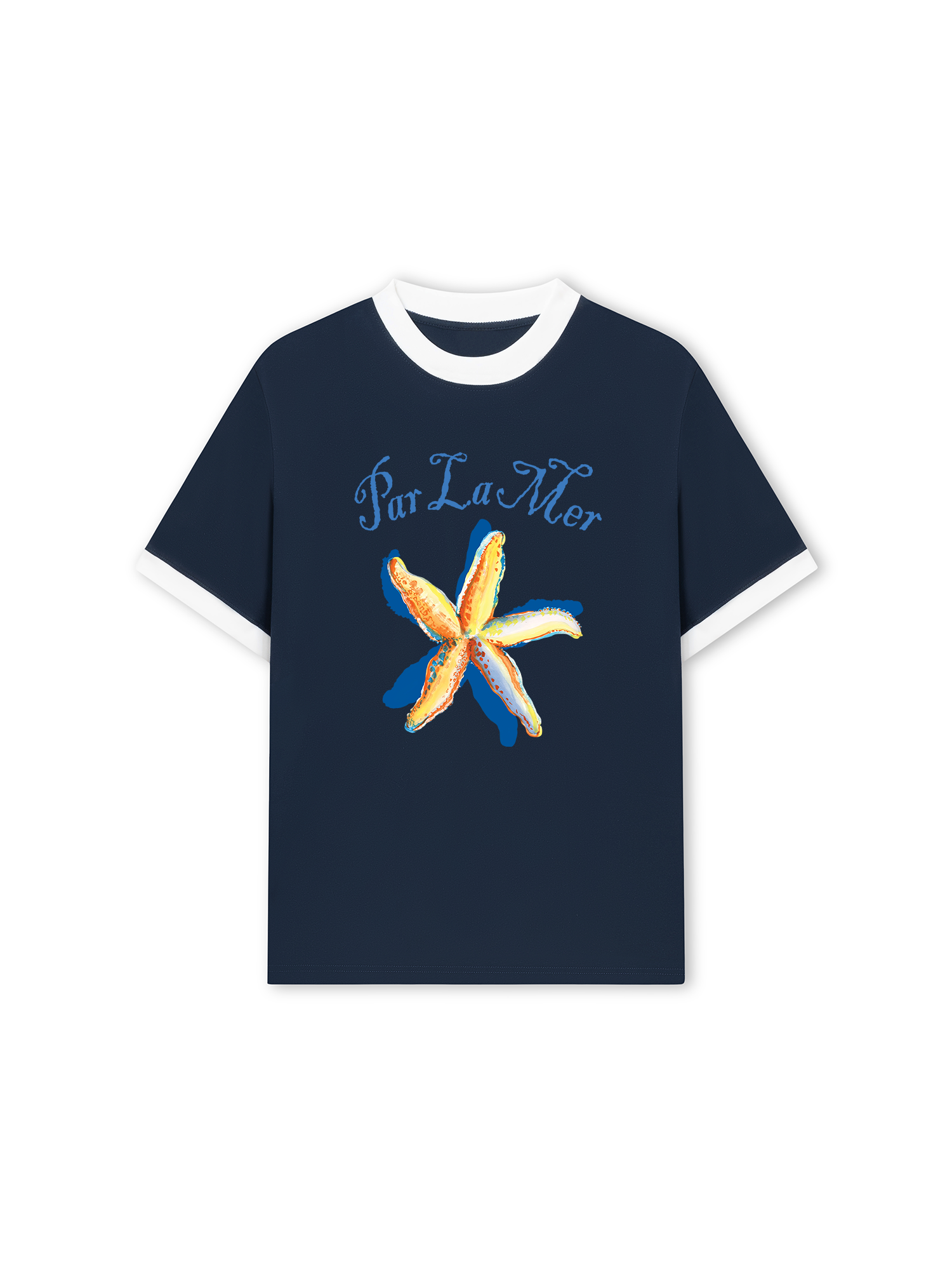 Áo Thun Ringer Relaxed Fit Tropical Par La Mer