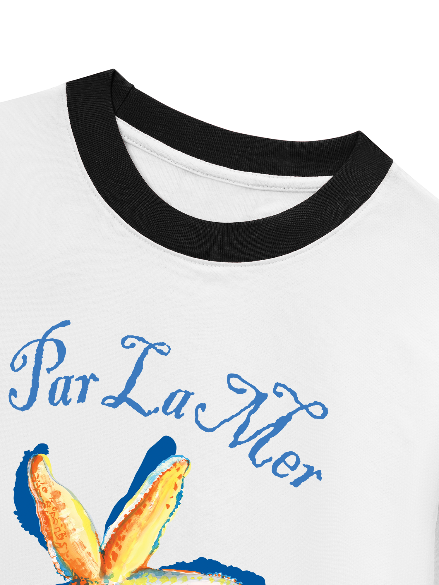 Áo Thun Ringer Relaxed Fit Tropical Par La Mer