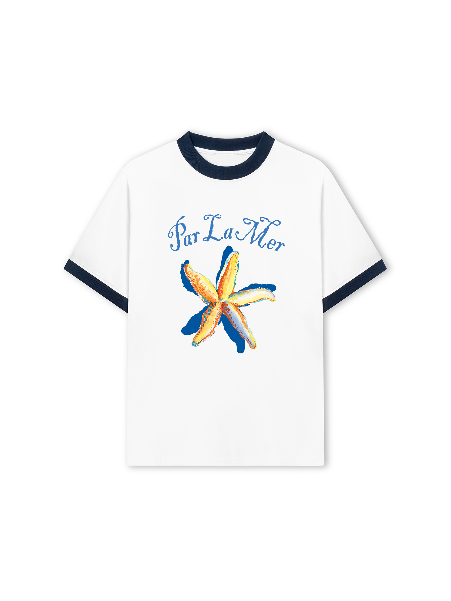 Áo Thun Ringer Relaxed Fit Tropical Par La Mer