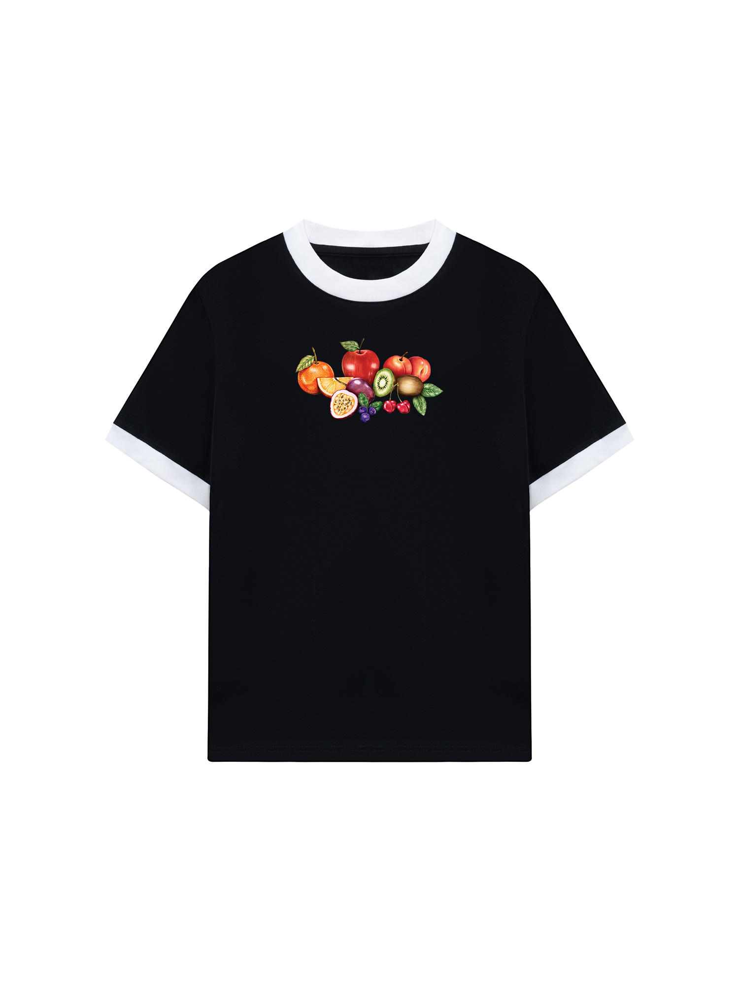 Áo Thun Ringer Relaxed Fit Tropical Sweet & Fruity