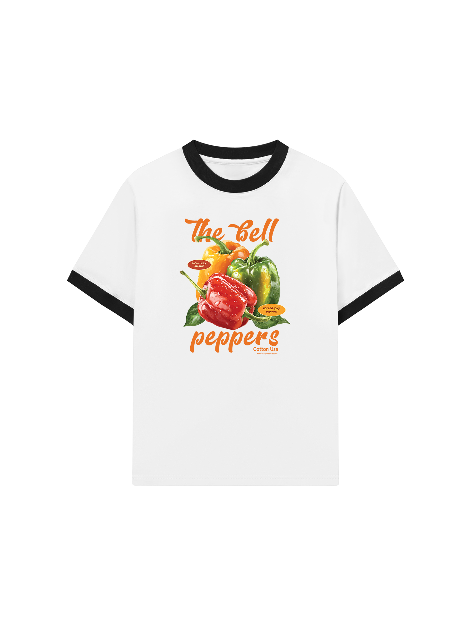 Áo Thun Ringer Relaxed Fit The Bell Peppers