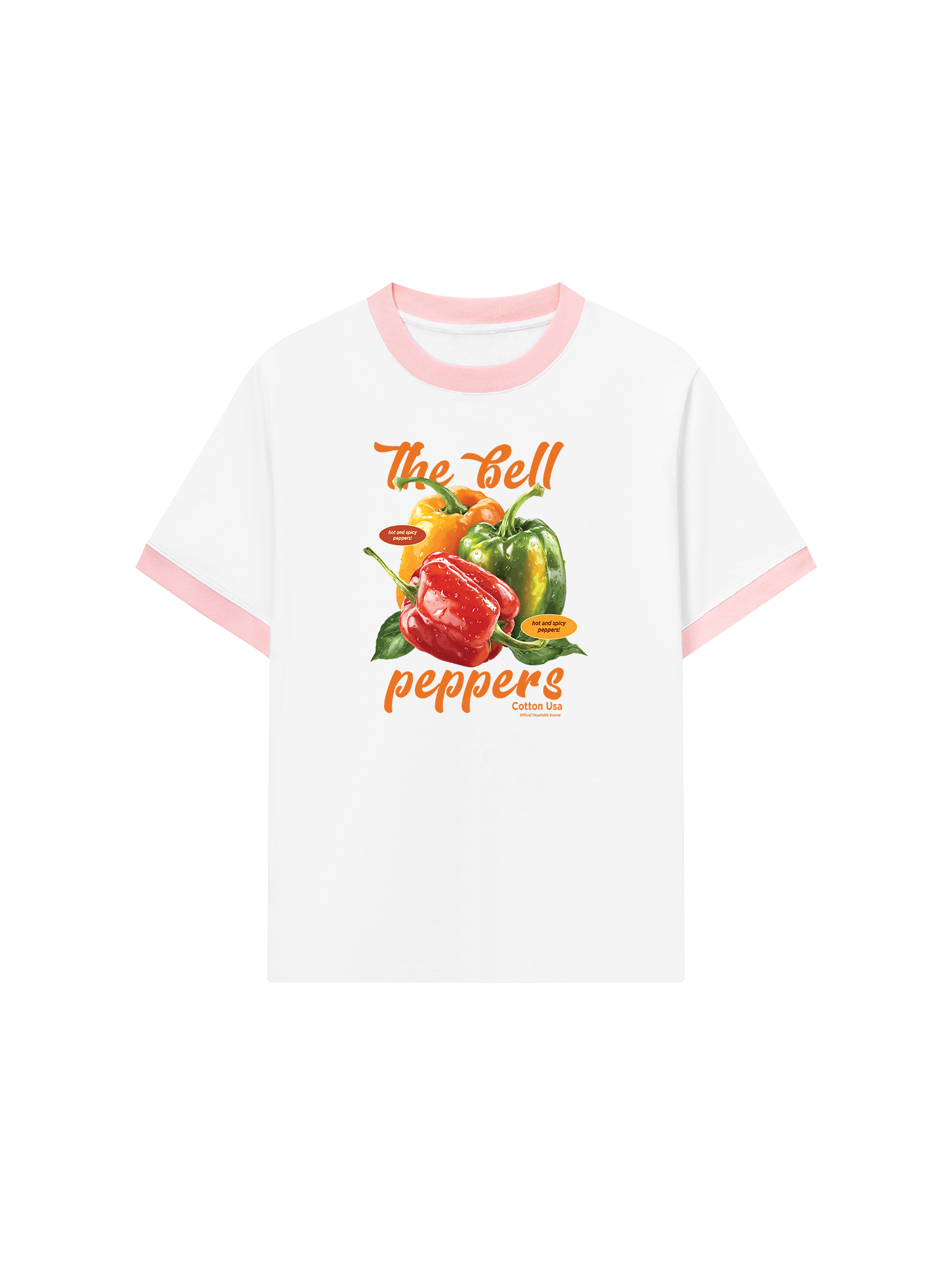 Áo Thun Ringer Relaxed Fit The Bell Peppers