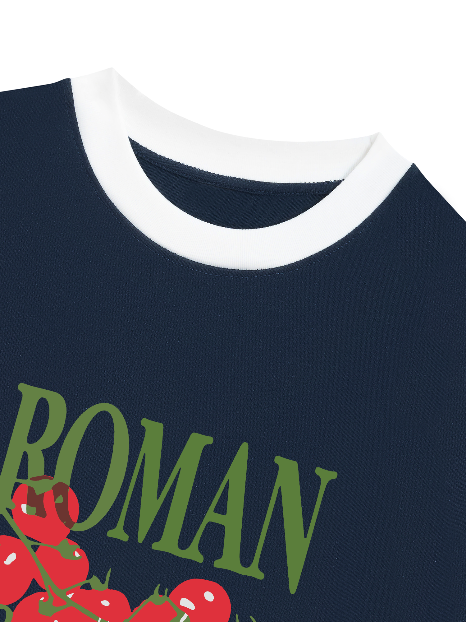 Áo Thun Ringer Relaxed Fit Roman Summer