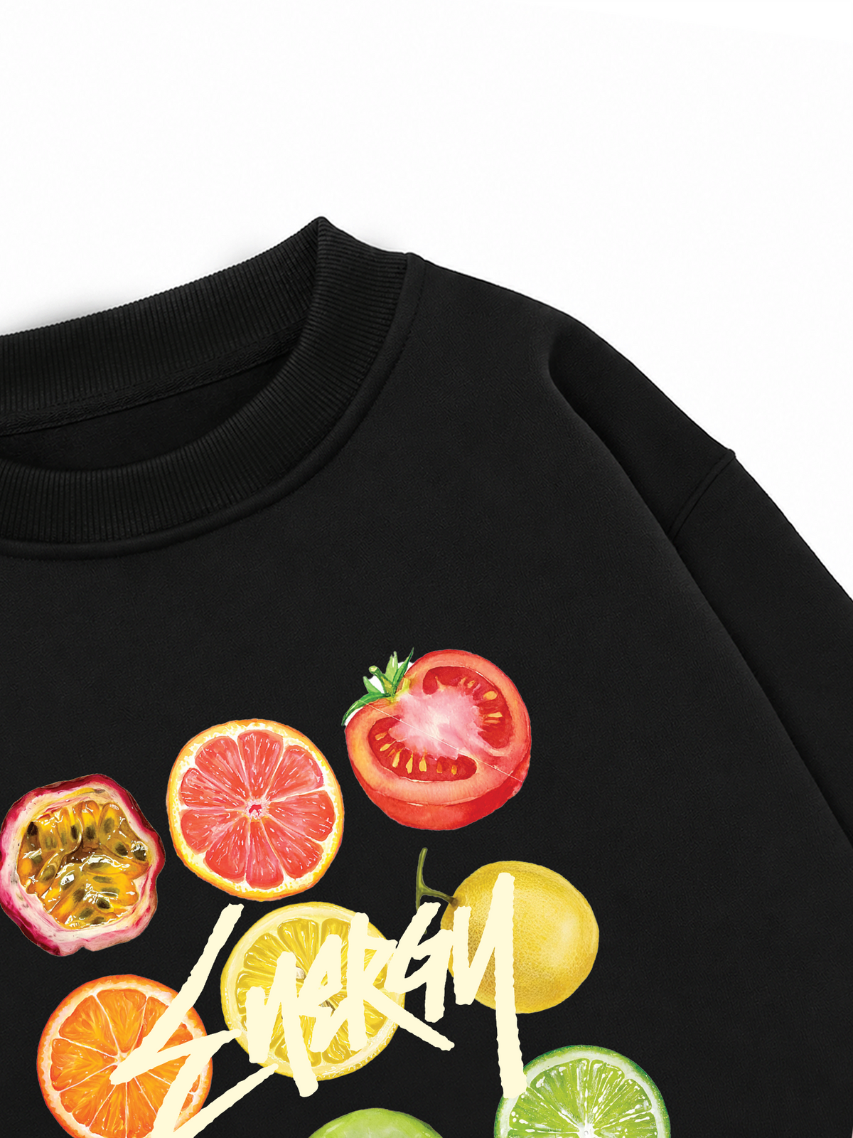 Áo Sweater Nỉ Hai Da Energy Tropical Splash