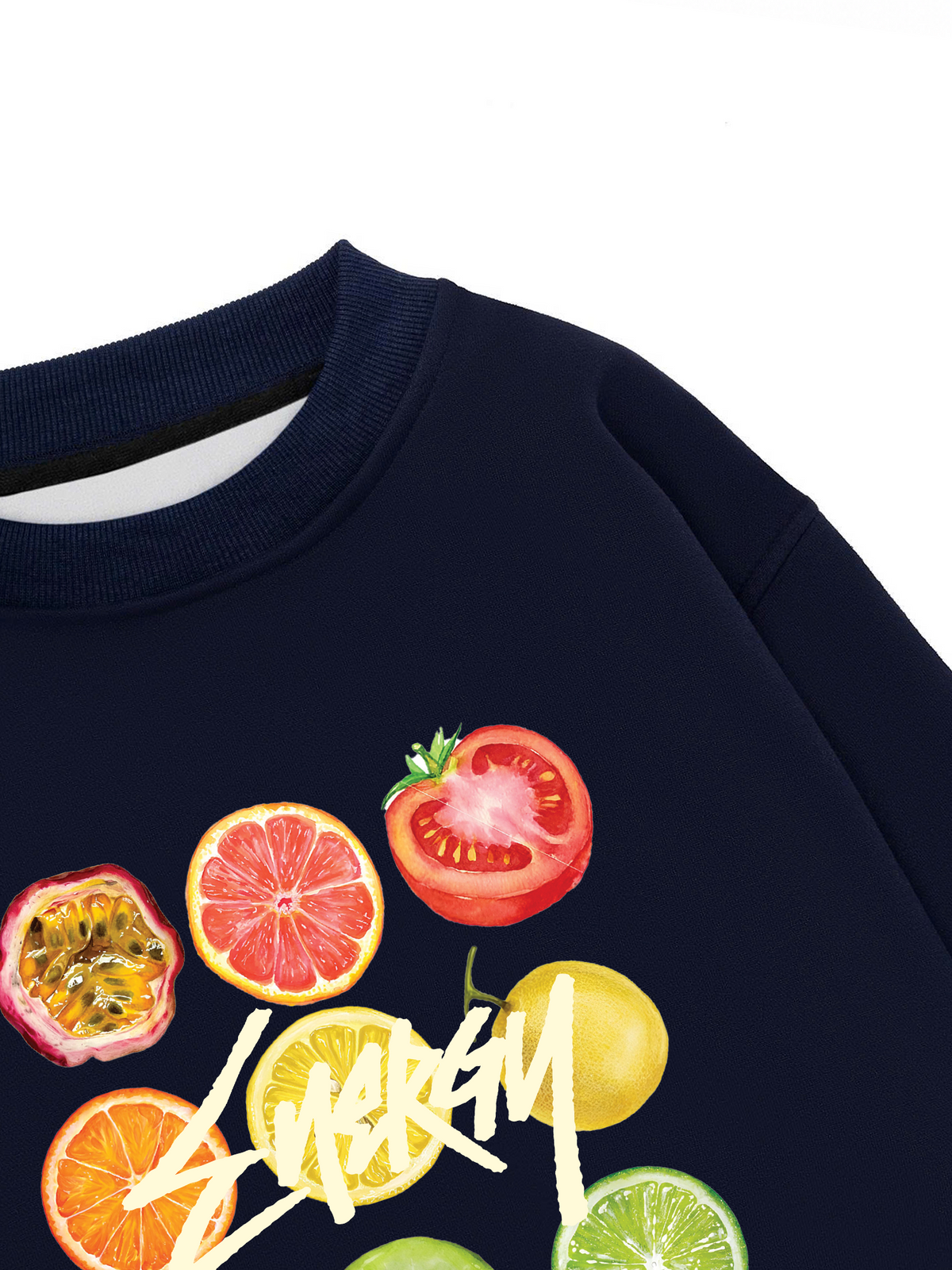 Áo Sweater Nỉ Hai Da Energy Tropical Splash