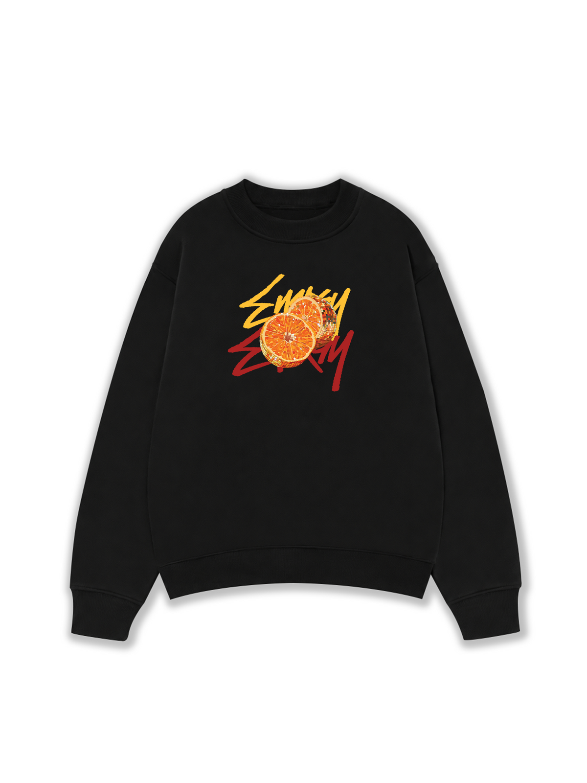 Áo Sweater Nỉ Hai Da Energy Tangerine Dream