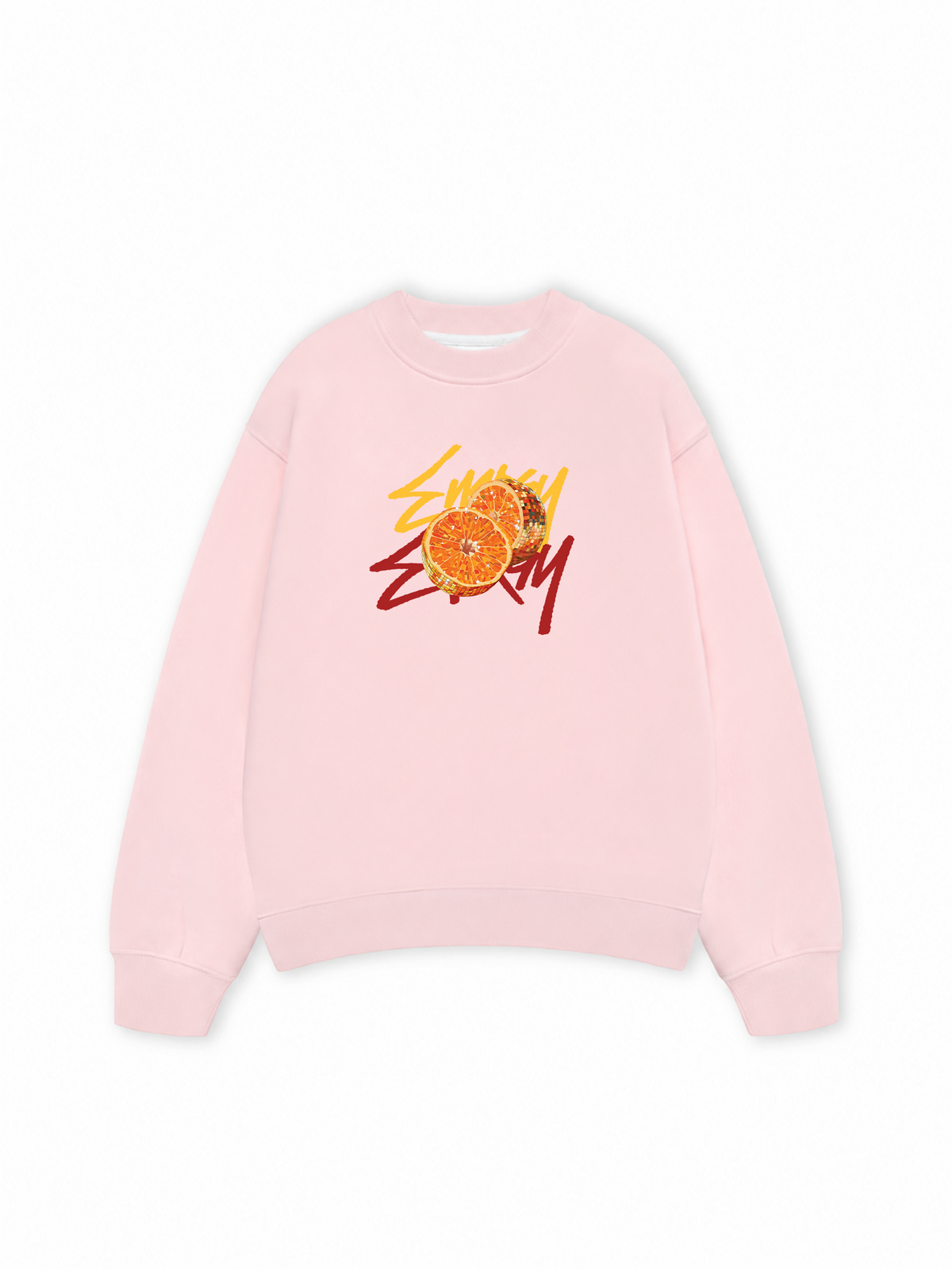 Áo Sweater Nỉ Hai Da Energy Tangerine Dream