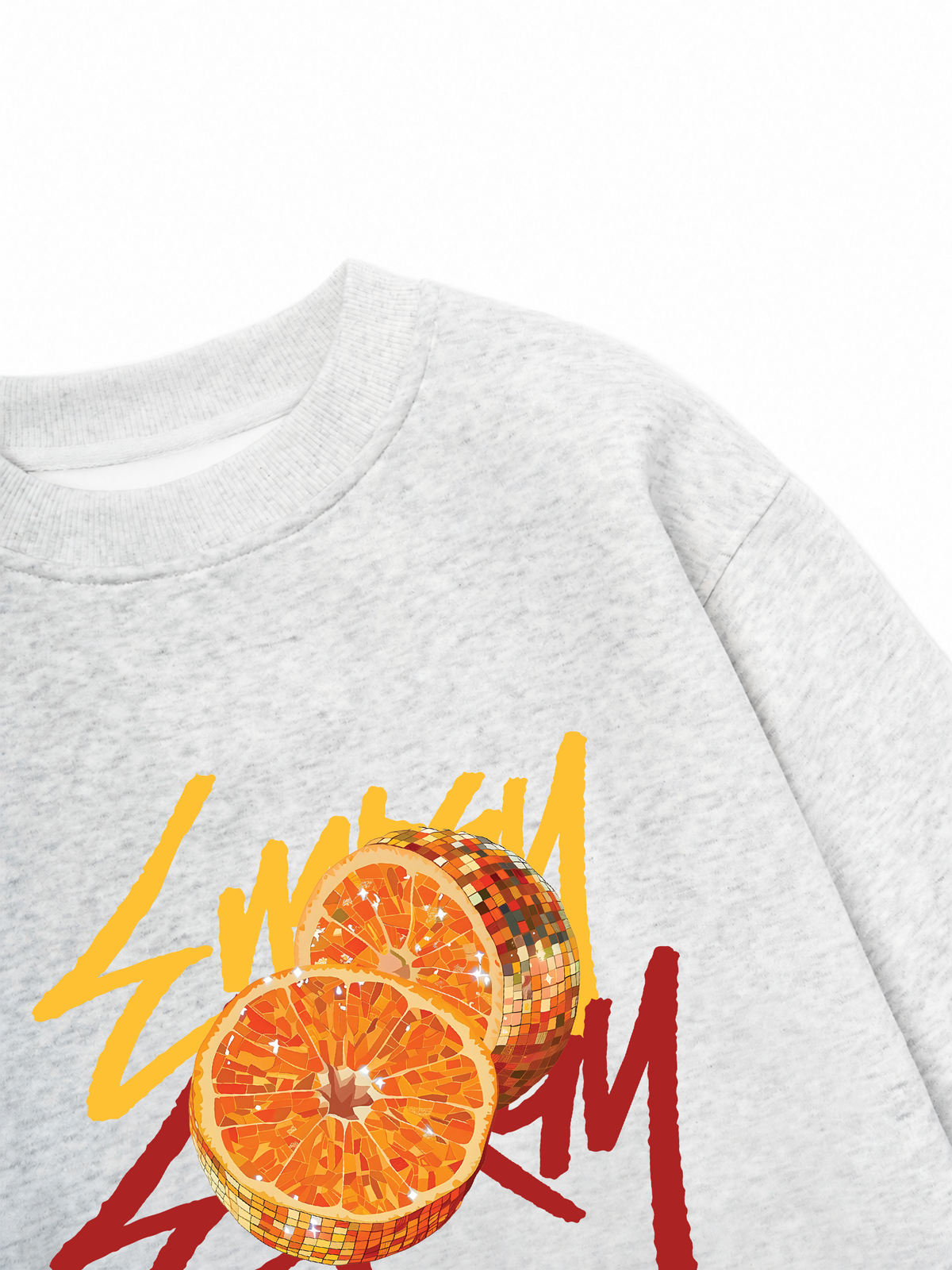 Áo Sweater Nỉ Hai Da Energy Tangerine Dream