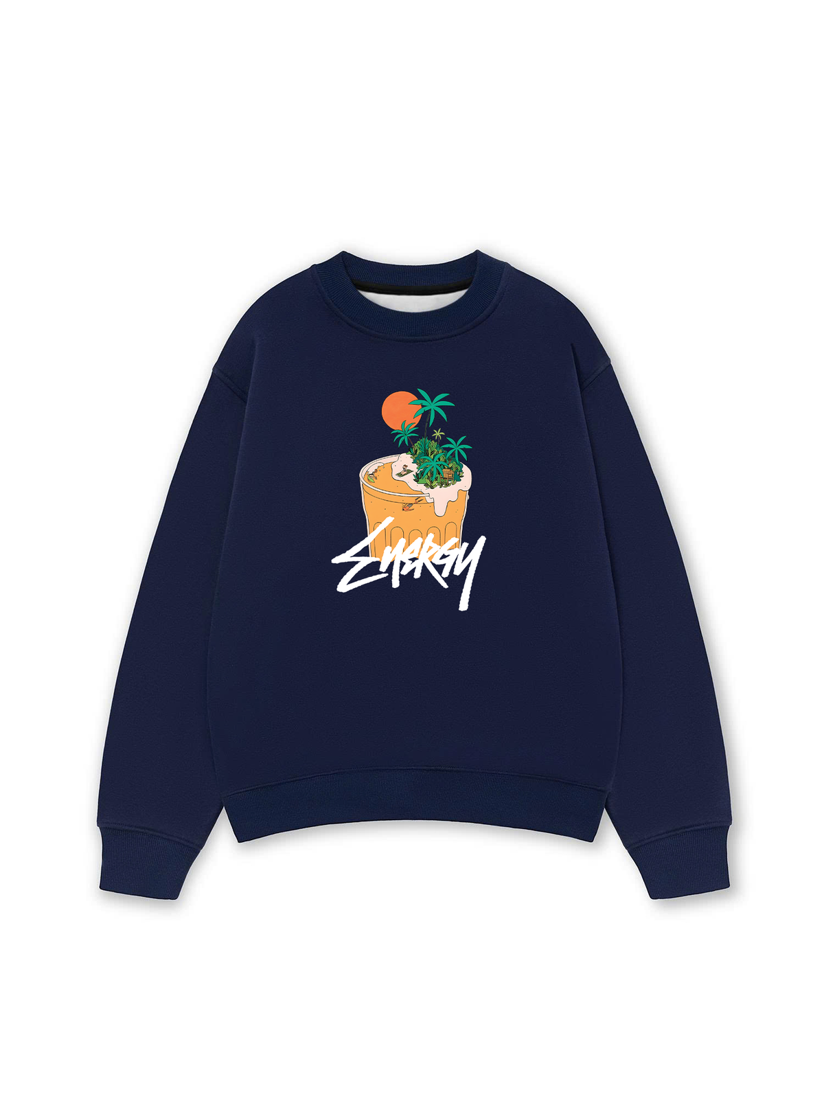 Áo Sweater Nỉ Hai Da Energy Sweet Escape