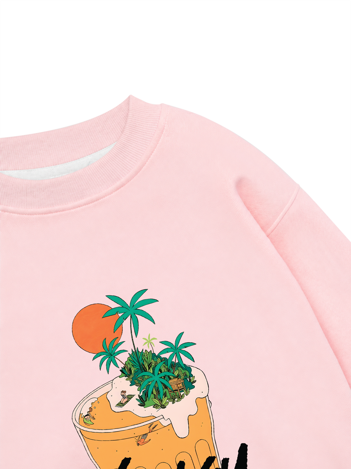 Áo Sweater Nỉ Hai Da Energy Sweet Escape