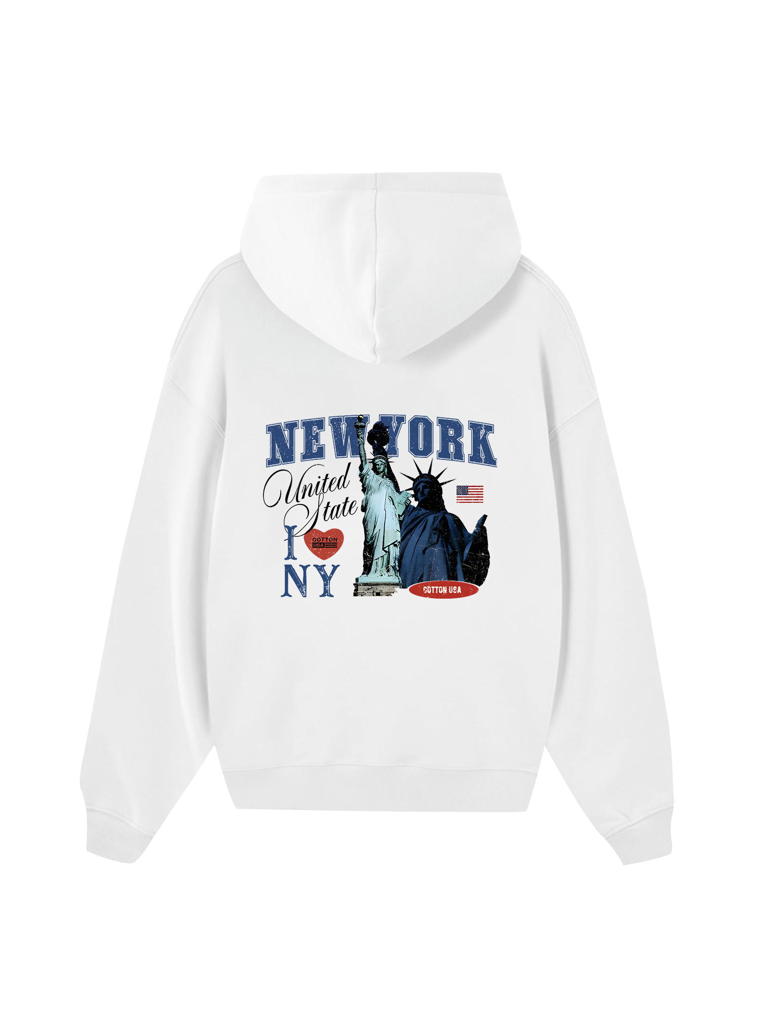 USA I Love NY Hoodie