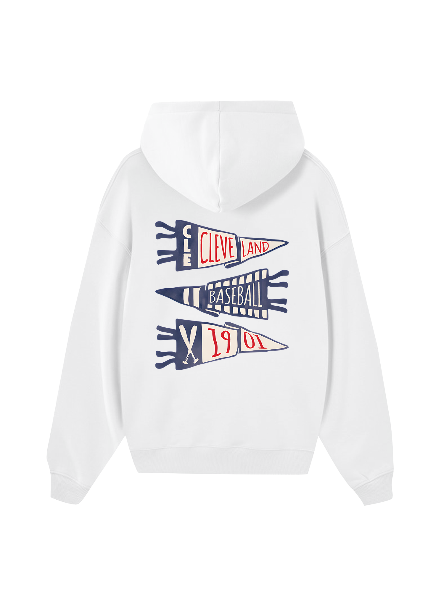 Baseball Cleve Land Hoodie
