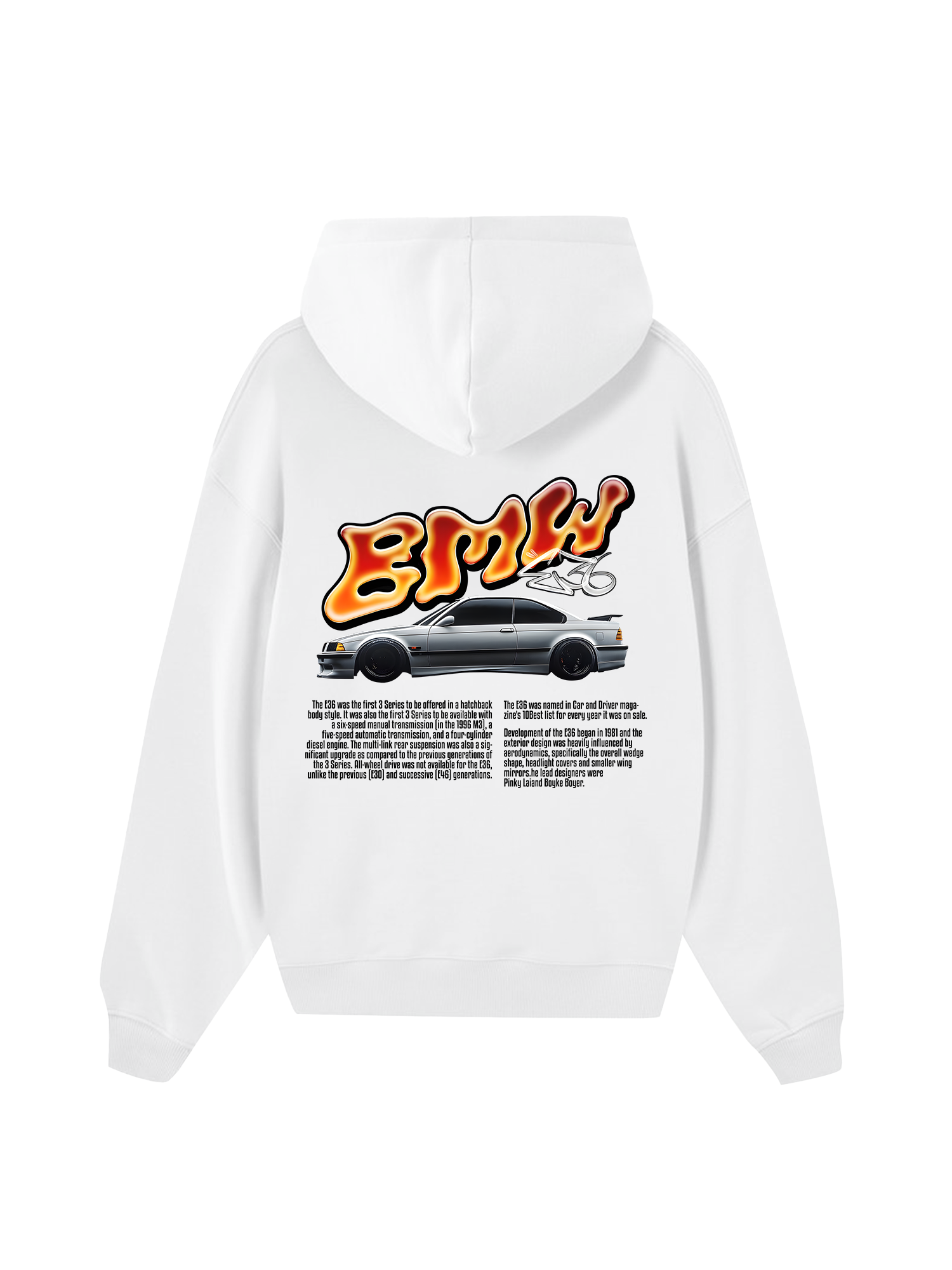 BMW Flame Neon Hoodie