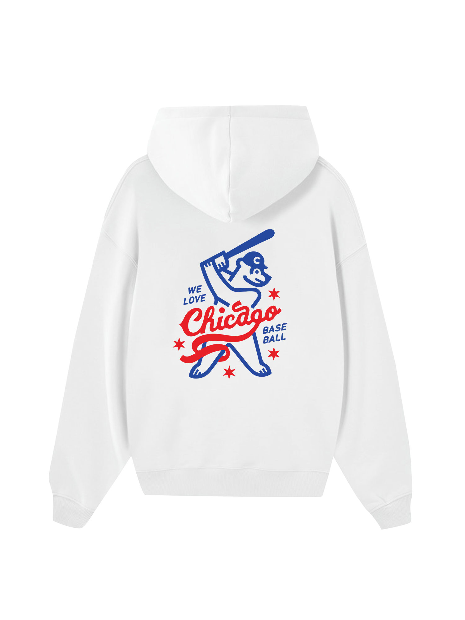 We Love Baseball Hoodie