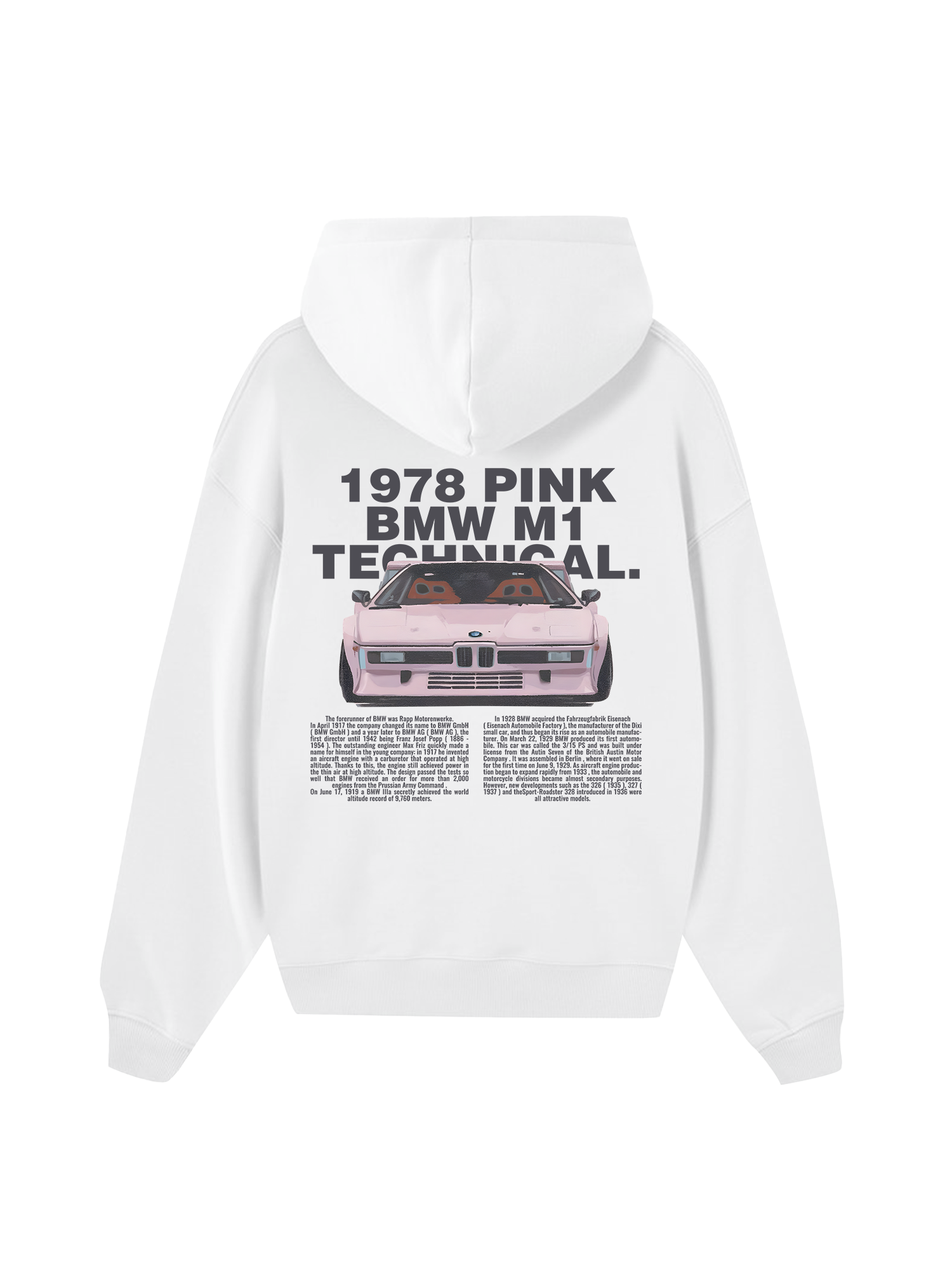 BMW Pink Technical Hoodie