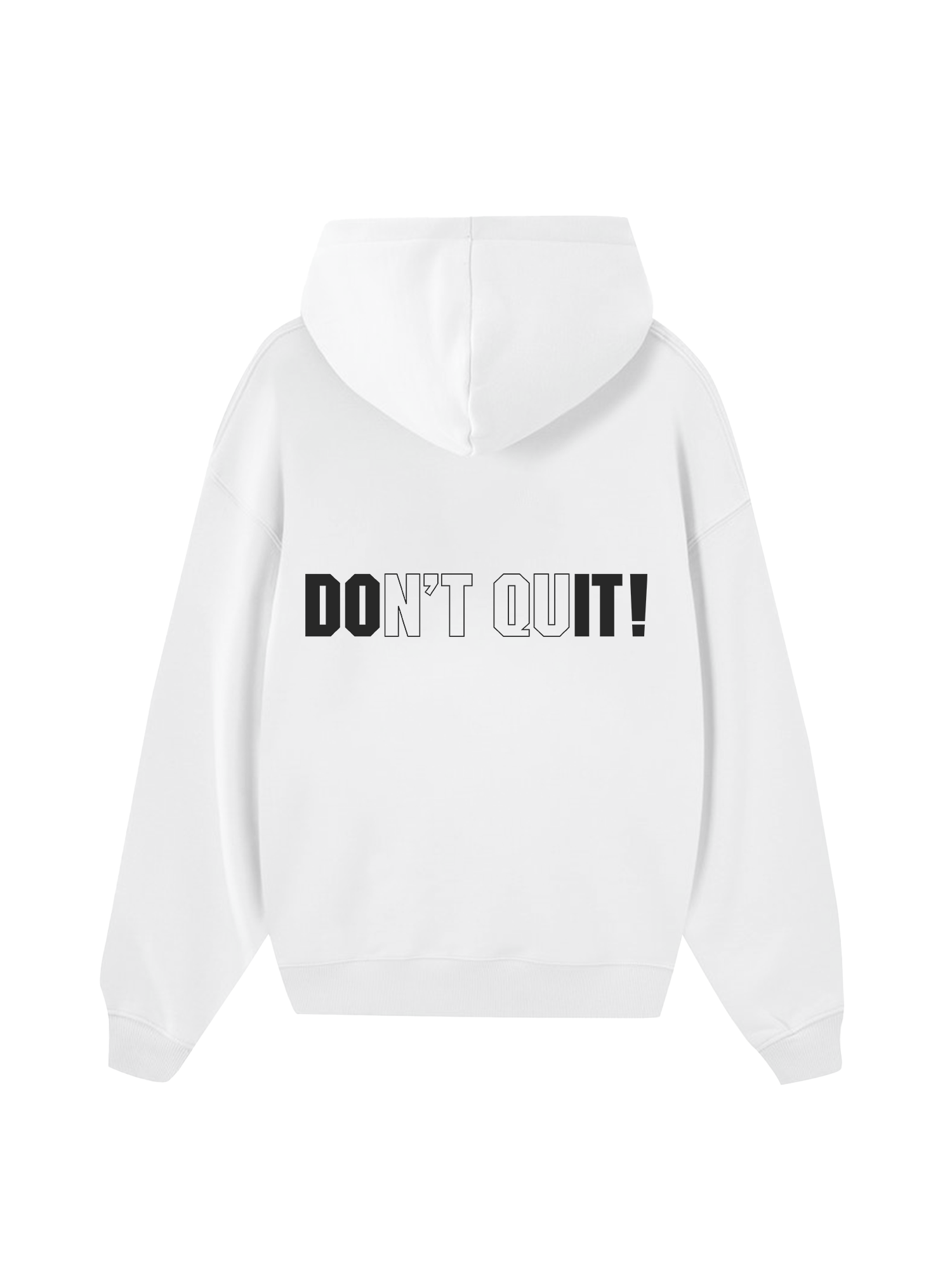 Champions Dont Quit Hoodie