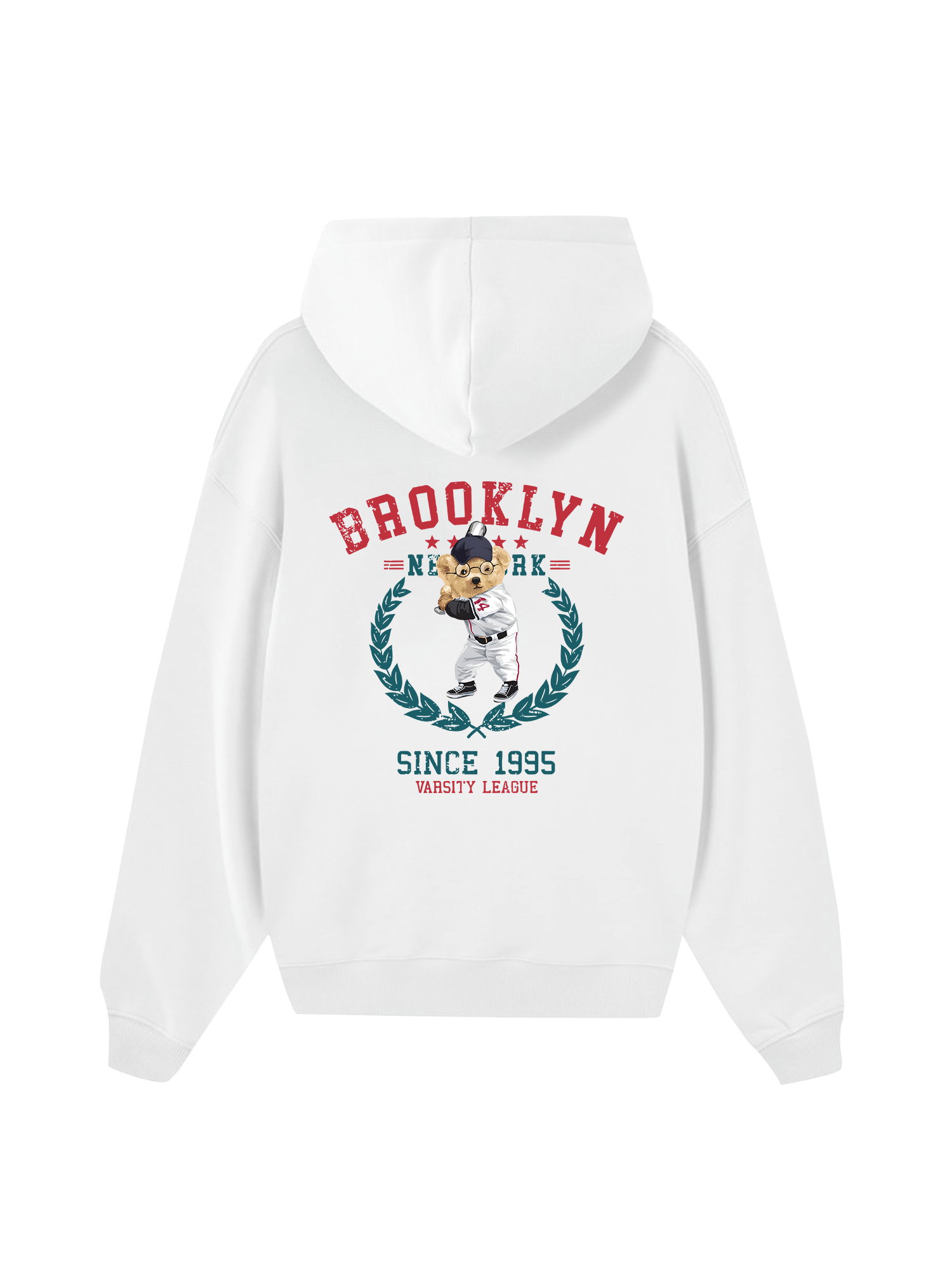 Baseball Teddy Team Hoodie