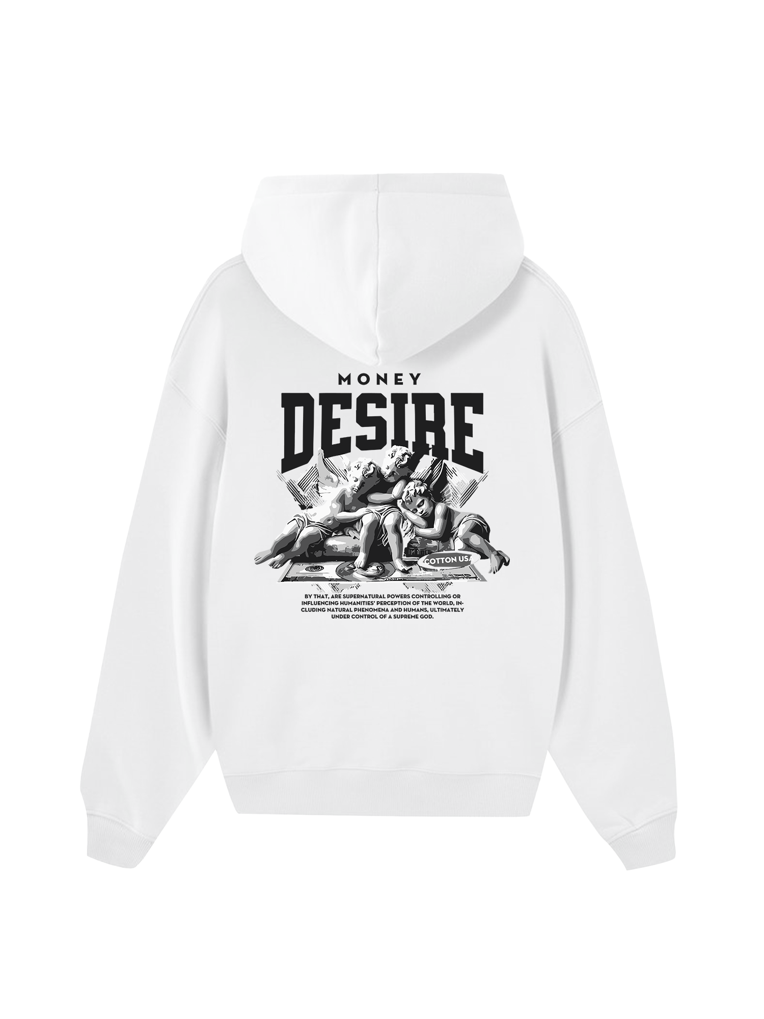 Money Desire Angel Hoodie