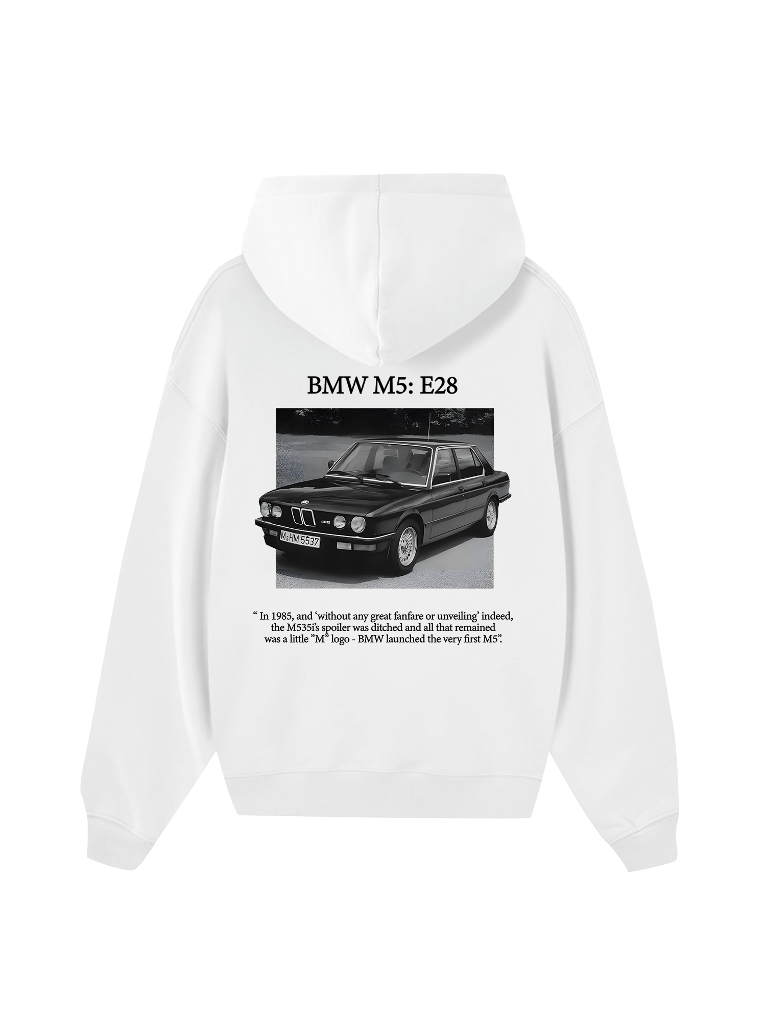 BMW M5 E28 Hoodie