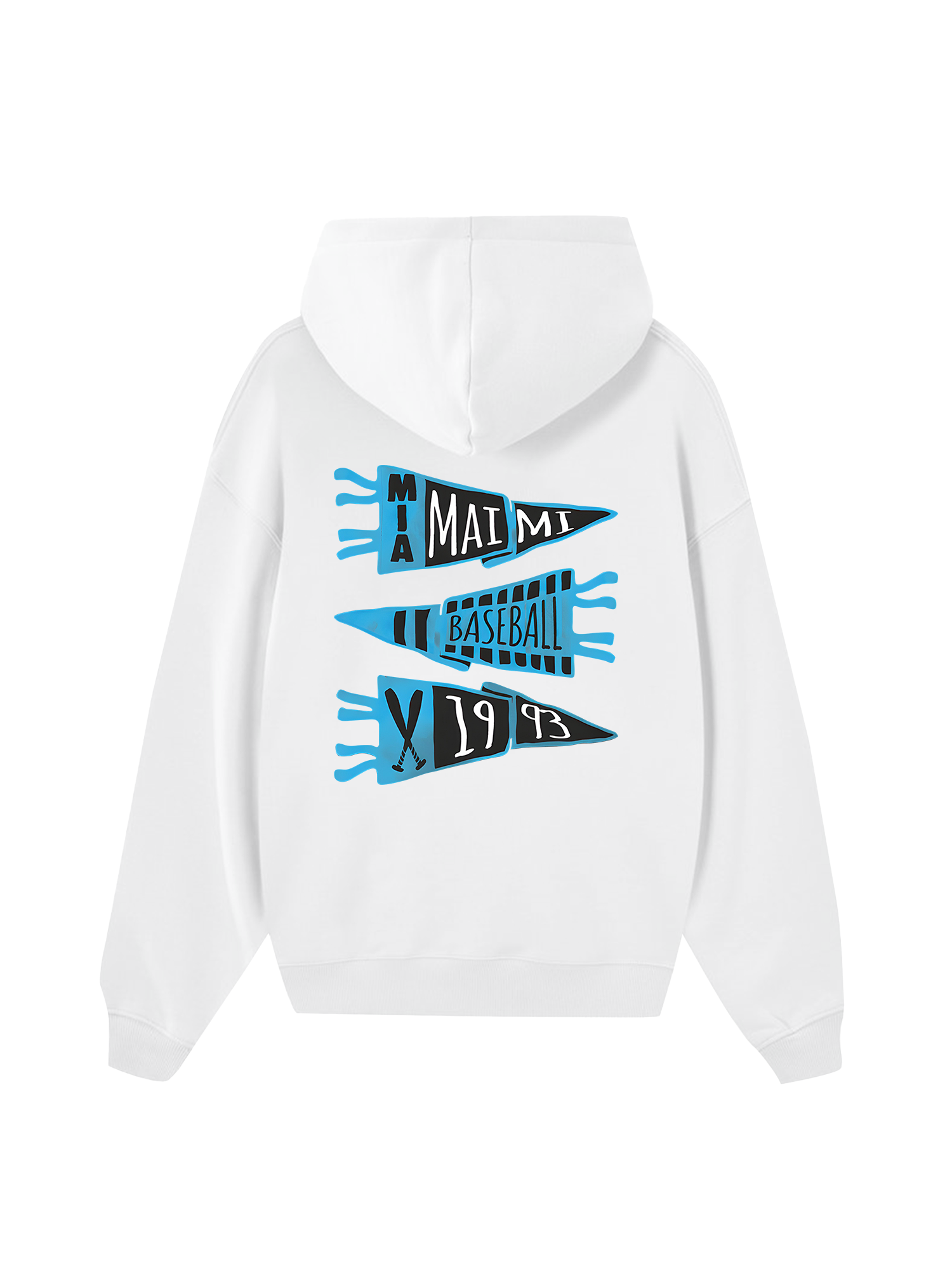 Baseball Maimi Hoodie