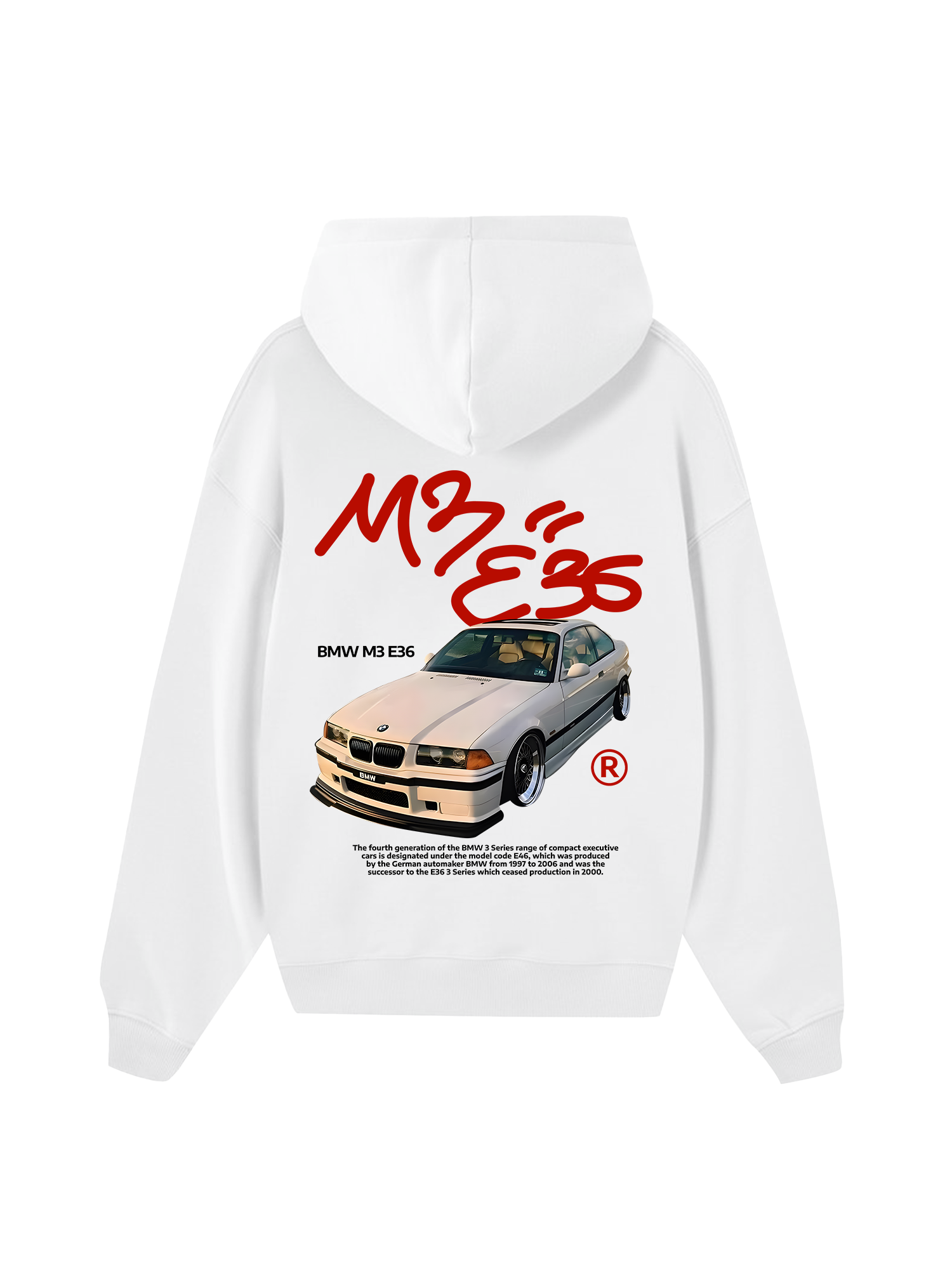 BMW M3E36 Street Style Hoodie