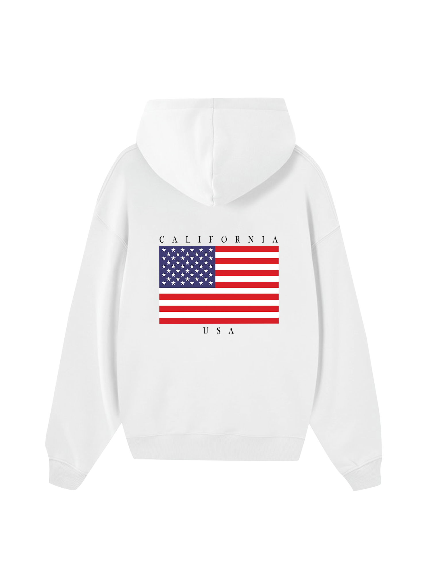 USA California Basic Style Hoodie