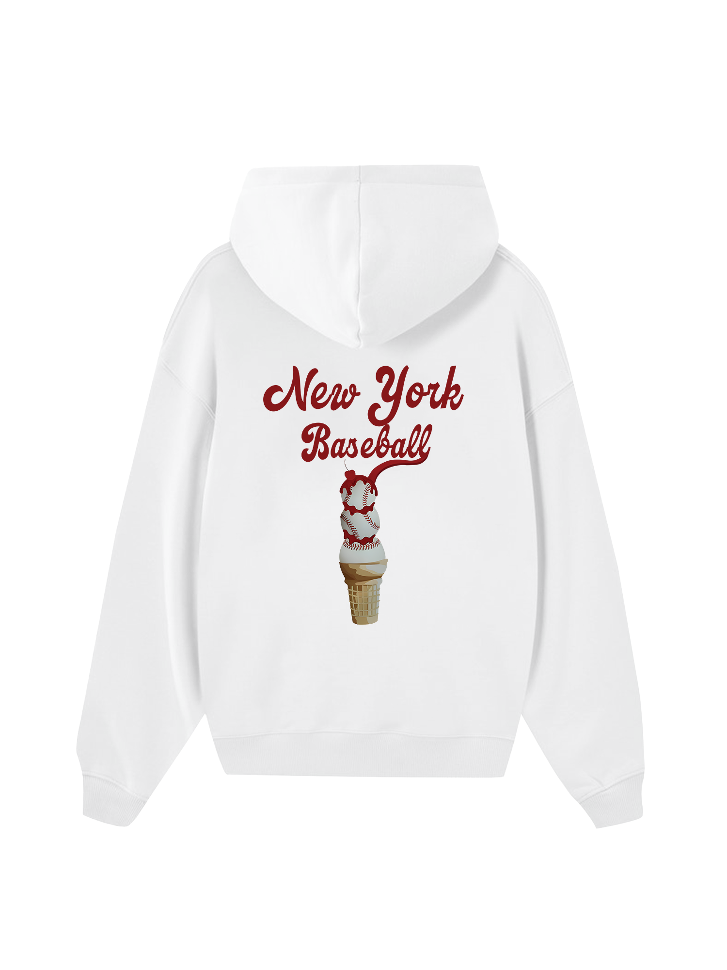 Baseball NewYork Ice Cream Hoodie
