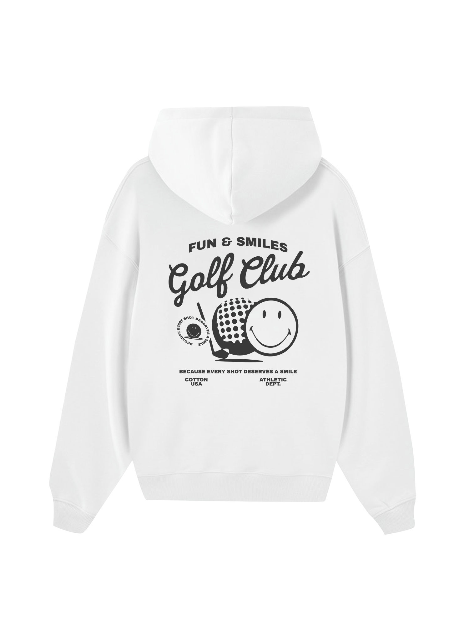 Golf Deserves A Smile Hoodie