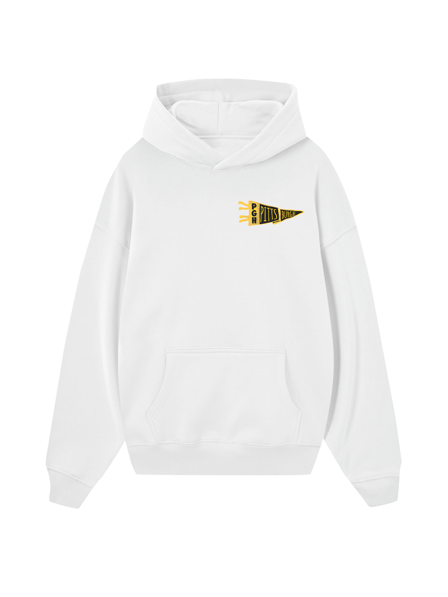 Baseball Pitts Burgh Hoodie