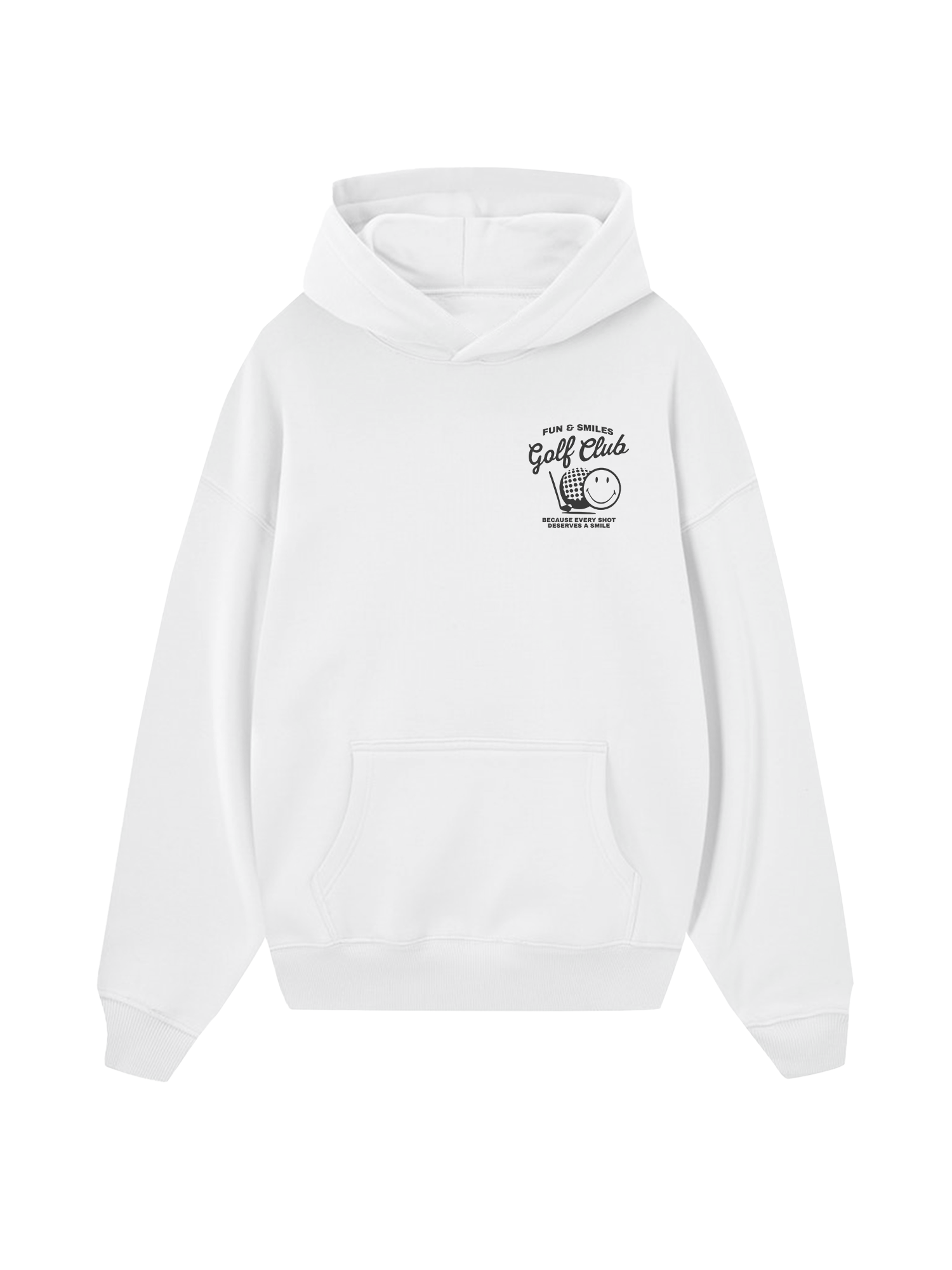Golf Deserves A Smile Hoodie