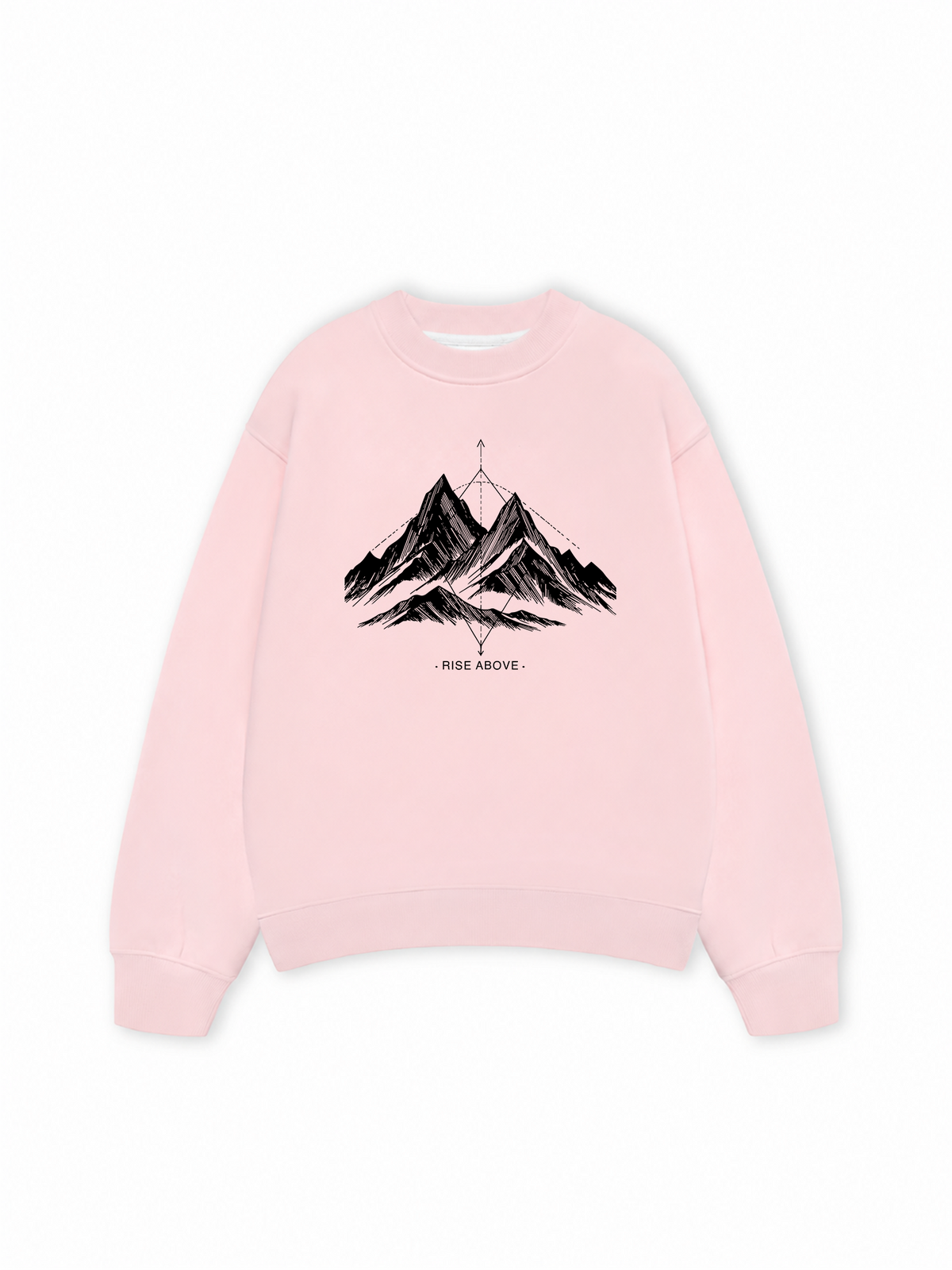 Áo Sweater Nỉ Hai Da Adventure Rise Above