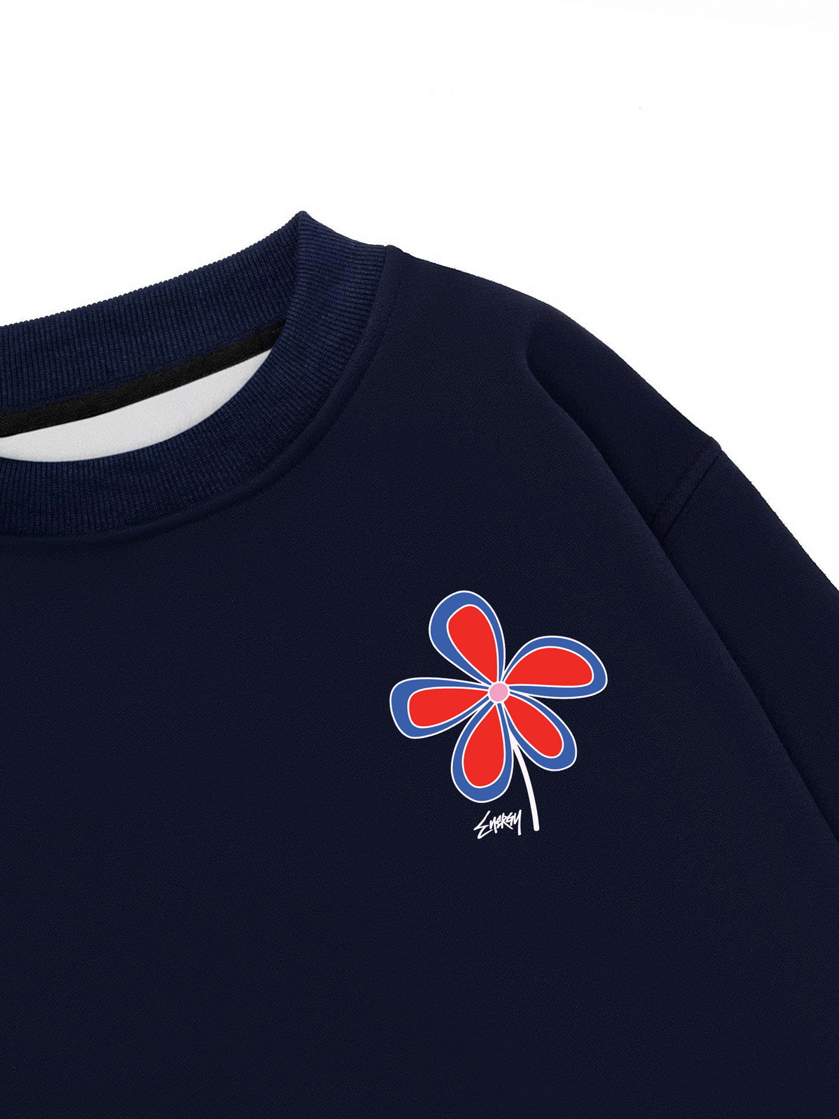 Áo Sweater Nỉ Hai Da Energy Flower