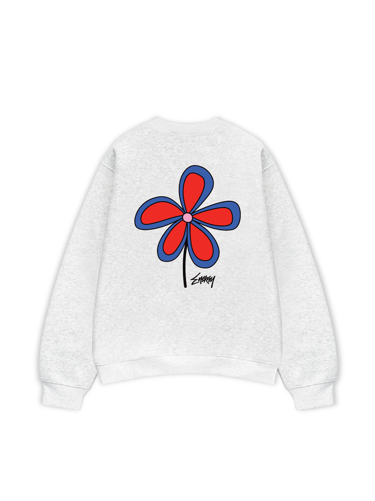Áo Sweater Nỉ Hai Da Energy Flower