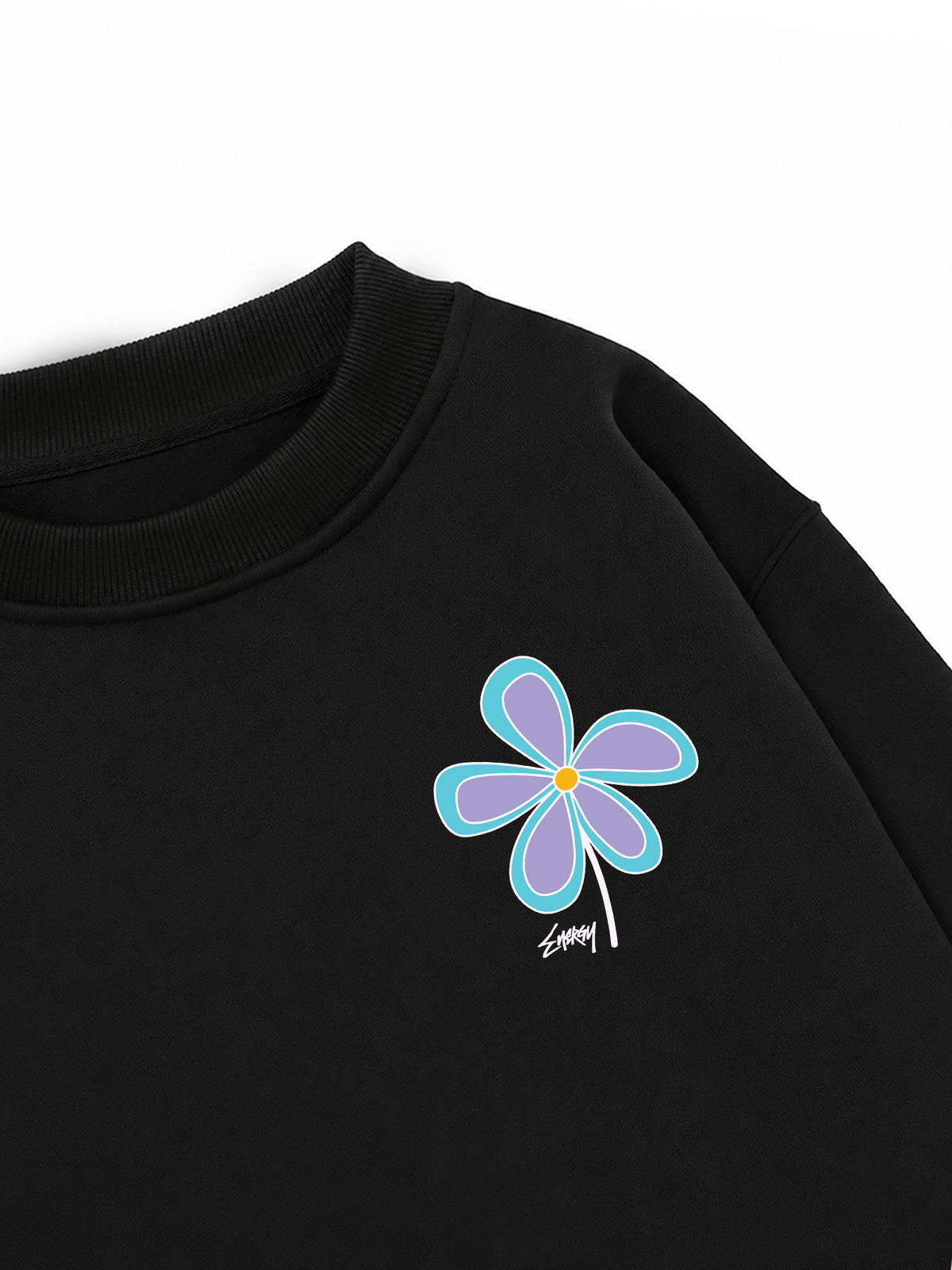 Áo Sweater Nỉ Hai Da Energy Flower 2