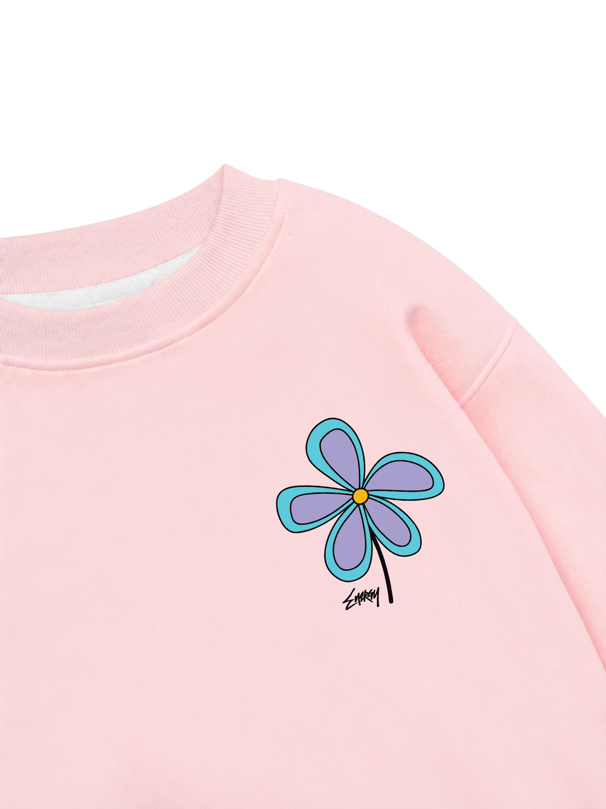 Áo Sweater Nỉ Hai Da Energy Flower 2