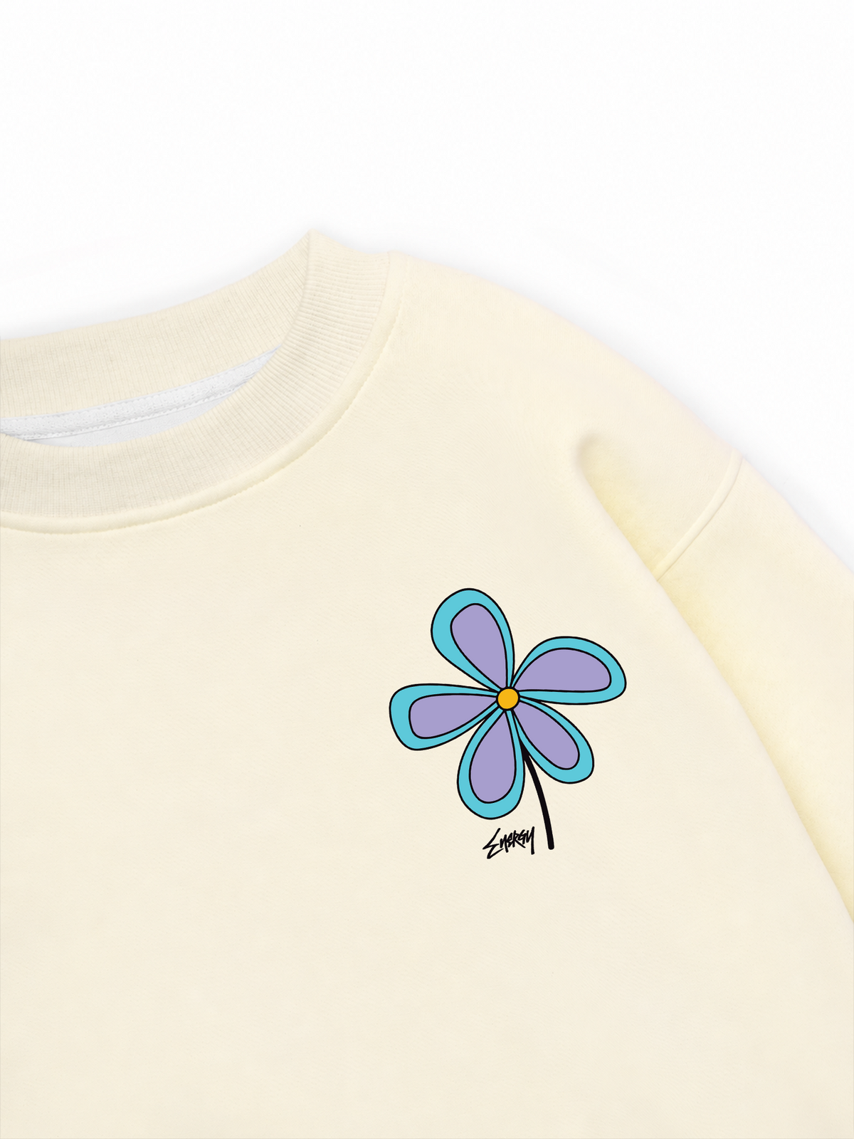 Áo Sweater Nỉ Hai Da Energy Flower 2