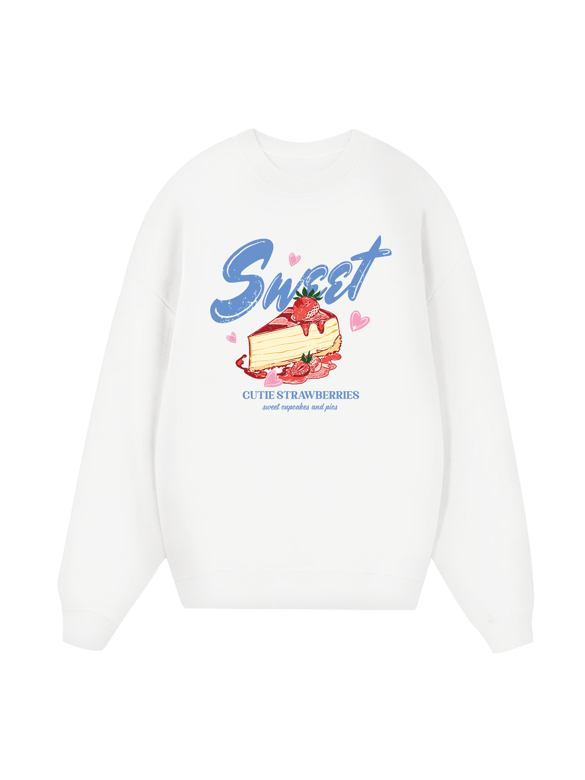 Sweet Cutie Strawberries Sweater