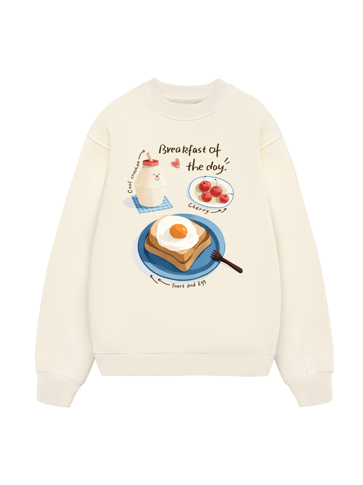 Breakfast Of The Days Sweater