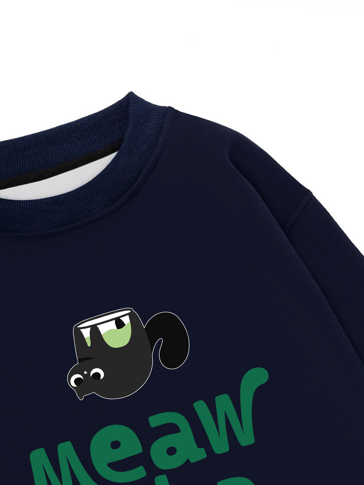Áo Sweater Nỉ Hai Da Soft Paw Meaw-tcha