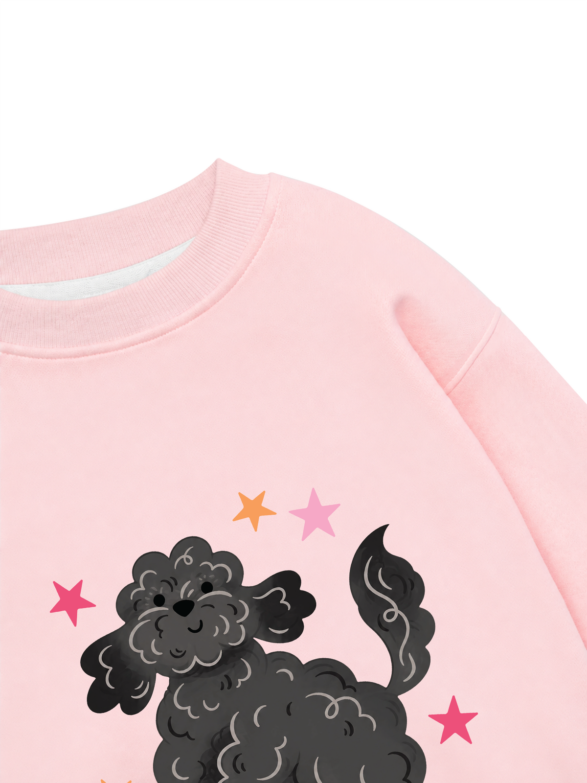 Áo Sweater Nỉ Hai Da Soft Paw Poodle And Bling Ball