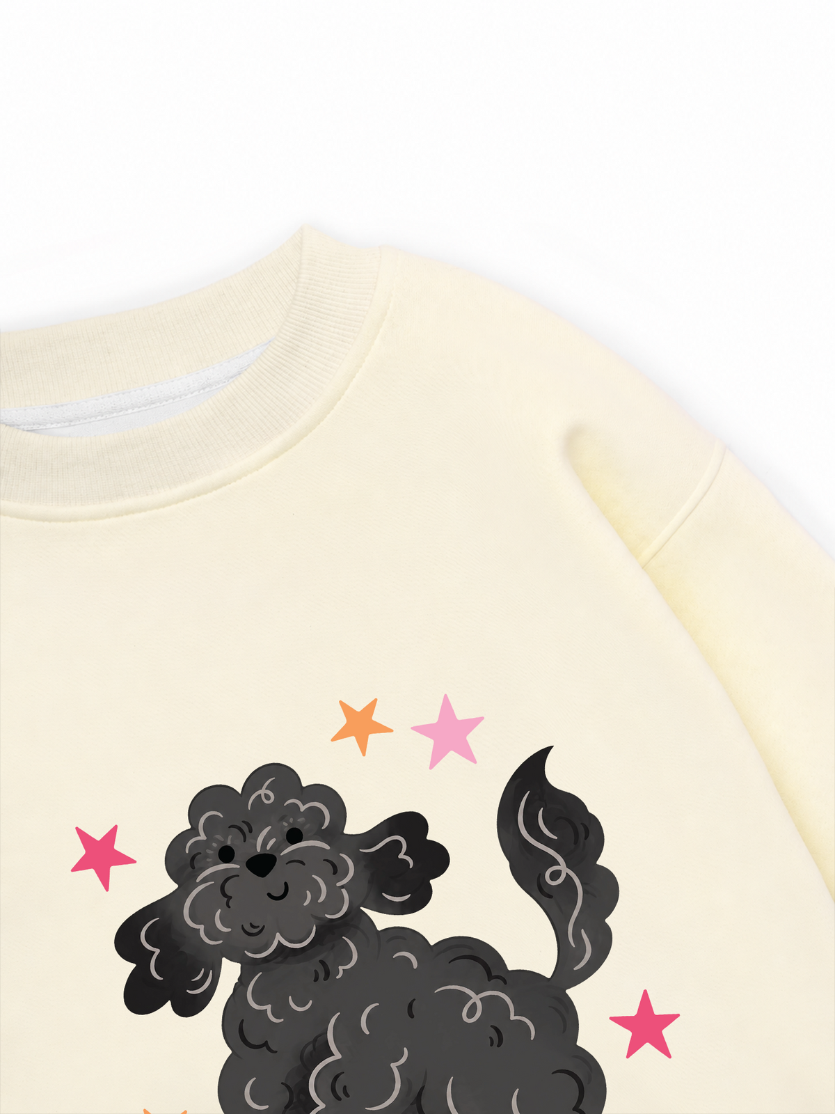Áo Sweater Nỉ Hai Da Soft Paw Poodle And Bling Ball
