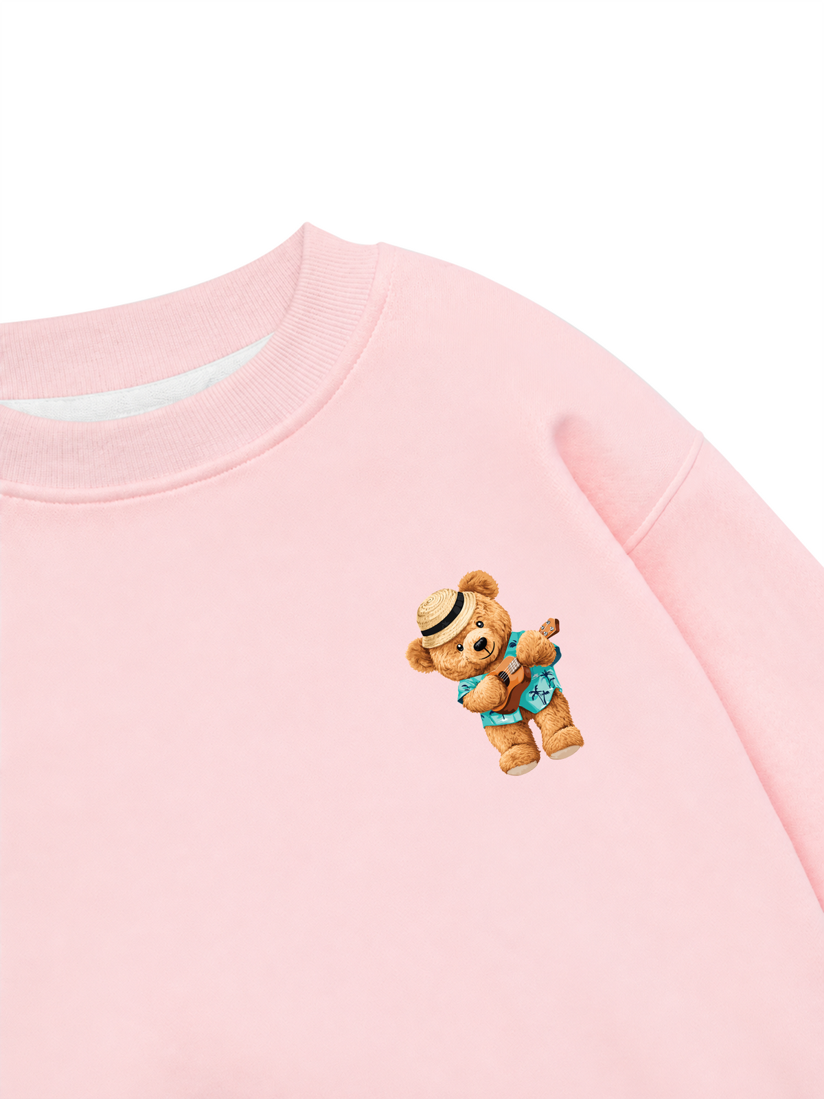 Áo Sweater Nỉ Hai Da Bear Town Playing Guitar Bear