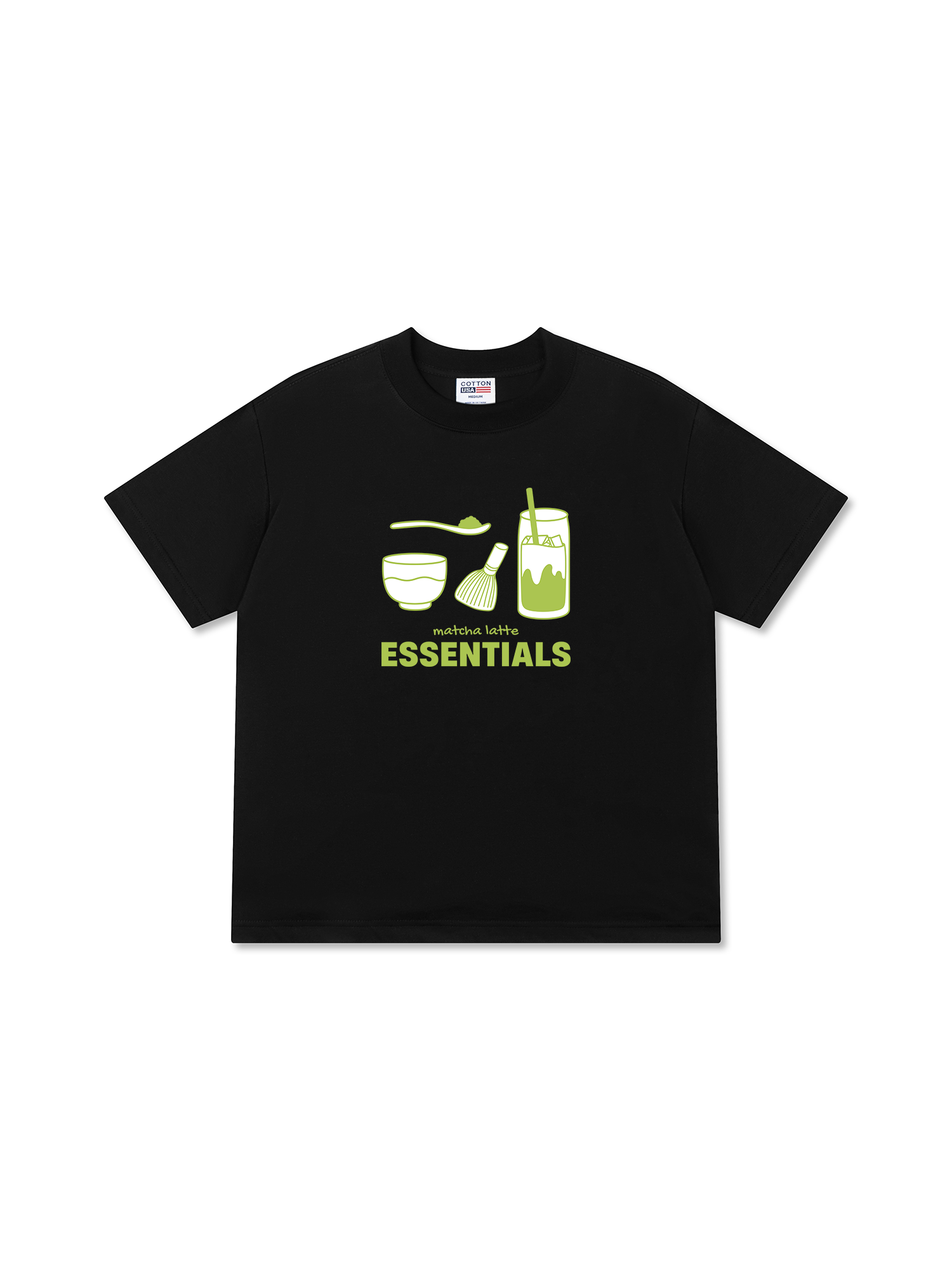 Áo Thun Relaxed Fit Matcha Latte Essentials