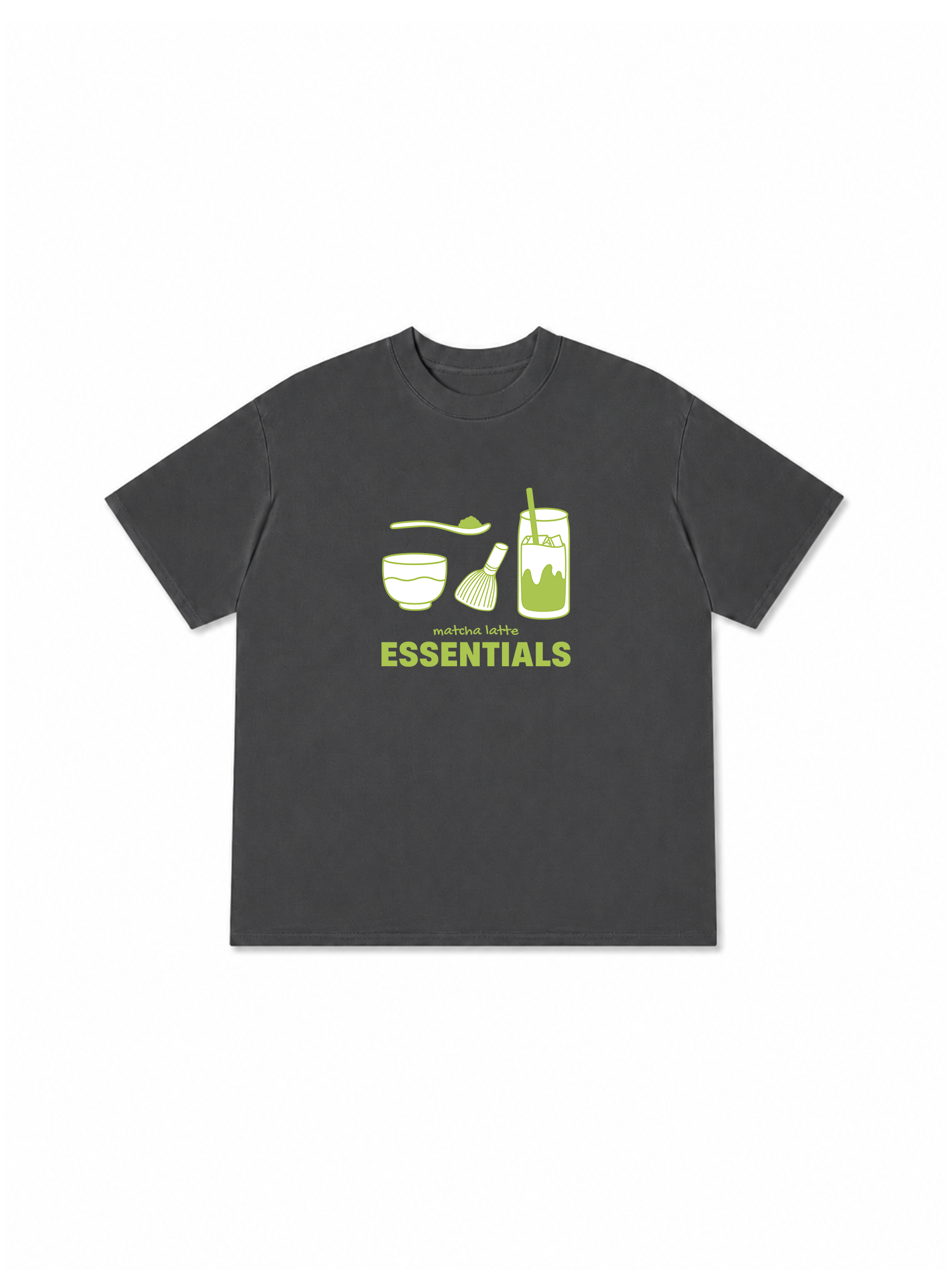 Áo Thun Relaxed Fit Matcha Latte Essentials