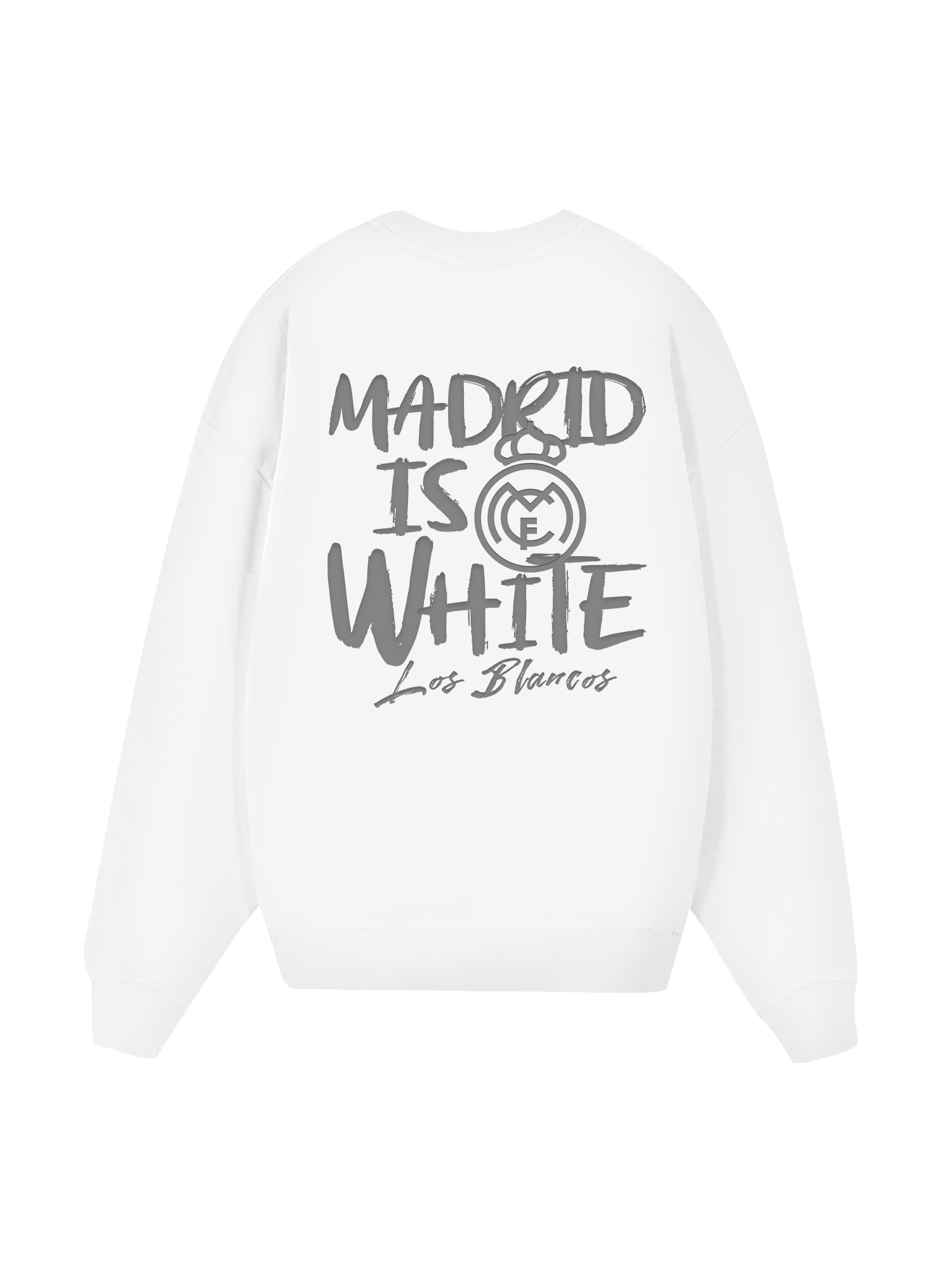 Real Marid Marid Is White Sweater