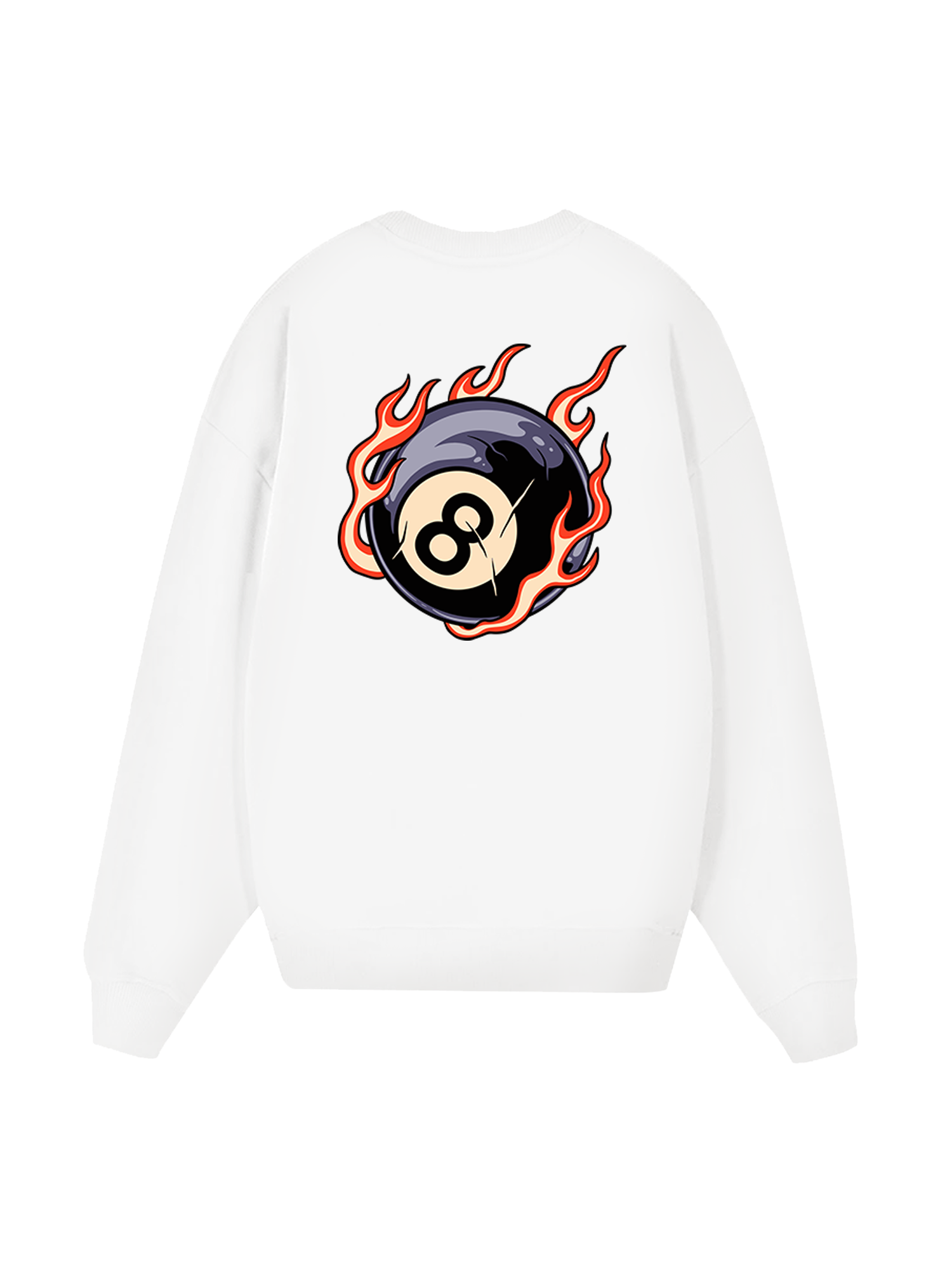 Billiards Flame Eight Sweater