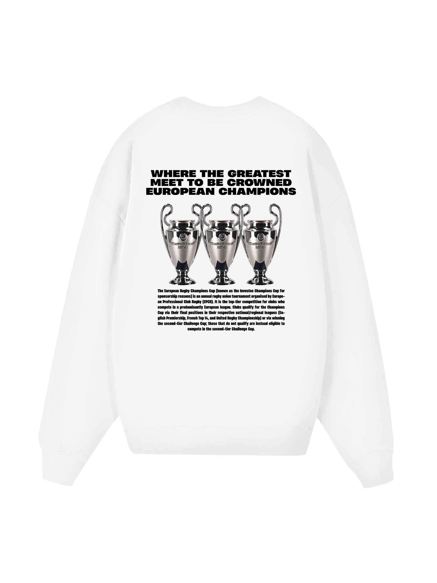 Champions Greatest European Sweater