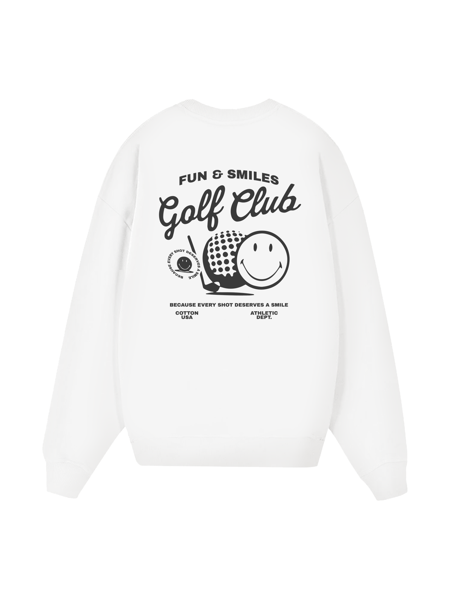 Golf Deserves A Smile Sweater