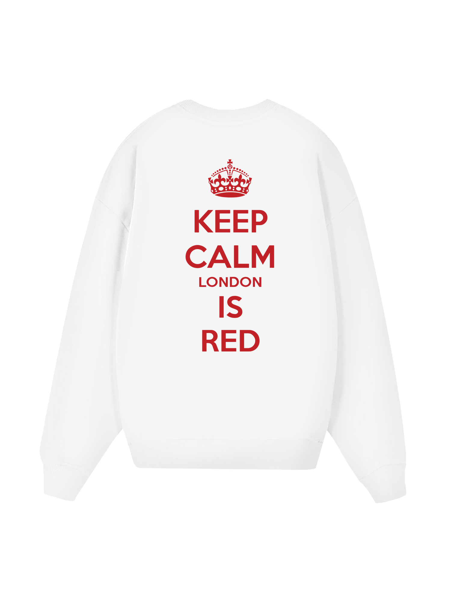 Soccer Keep Calm London Is Red Sweater