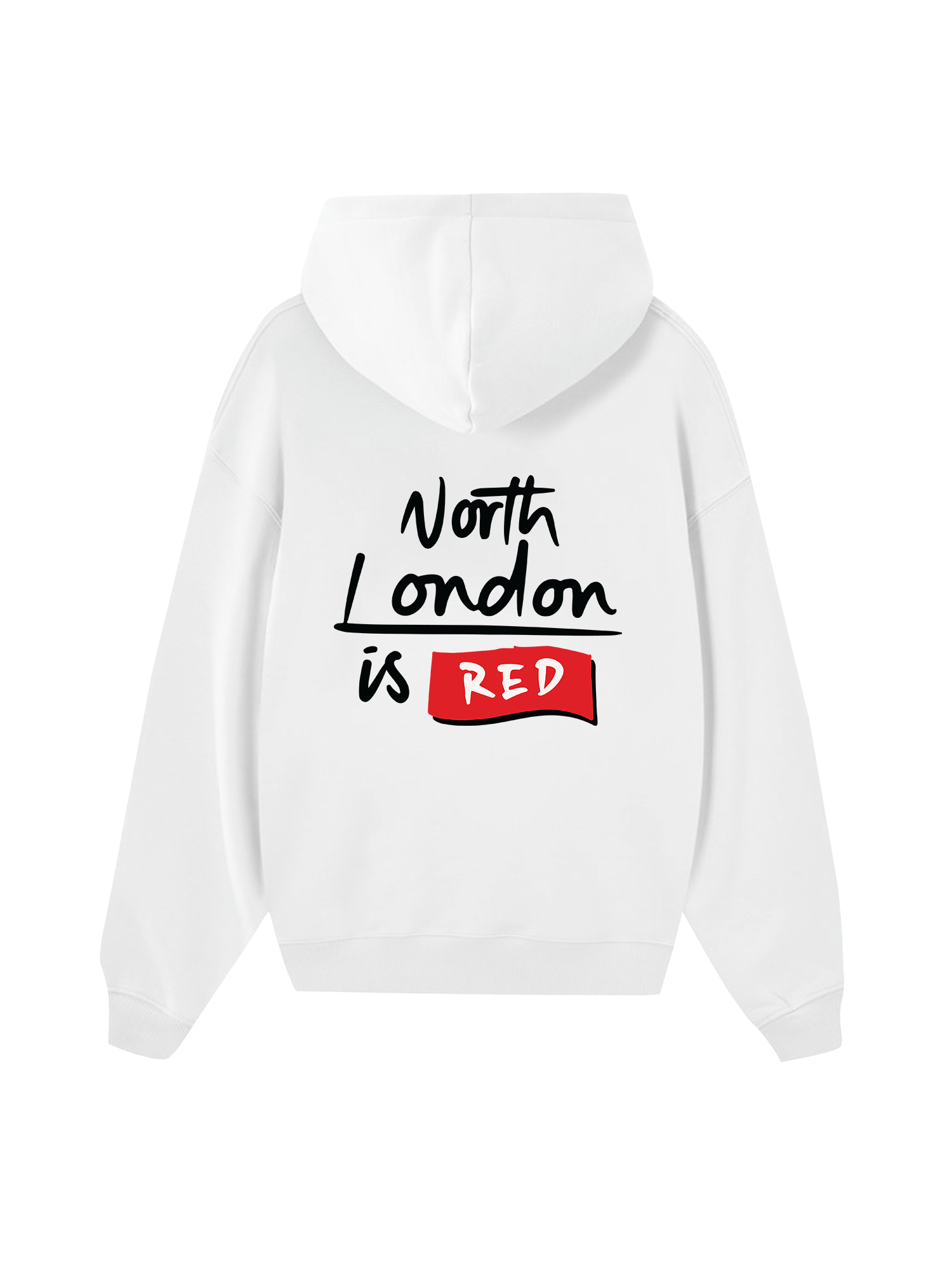 Soccer North London Is Red Hoodie